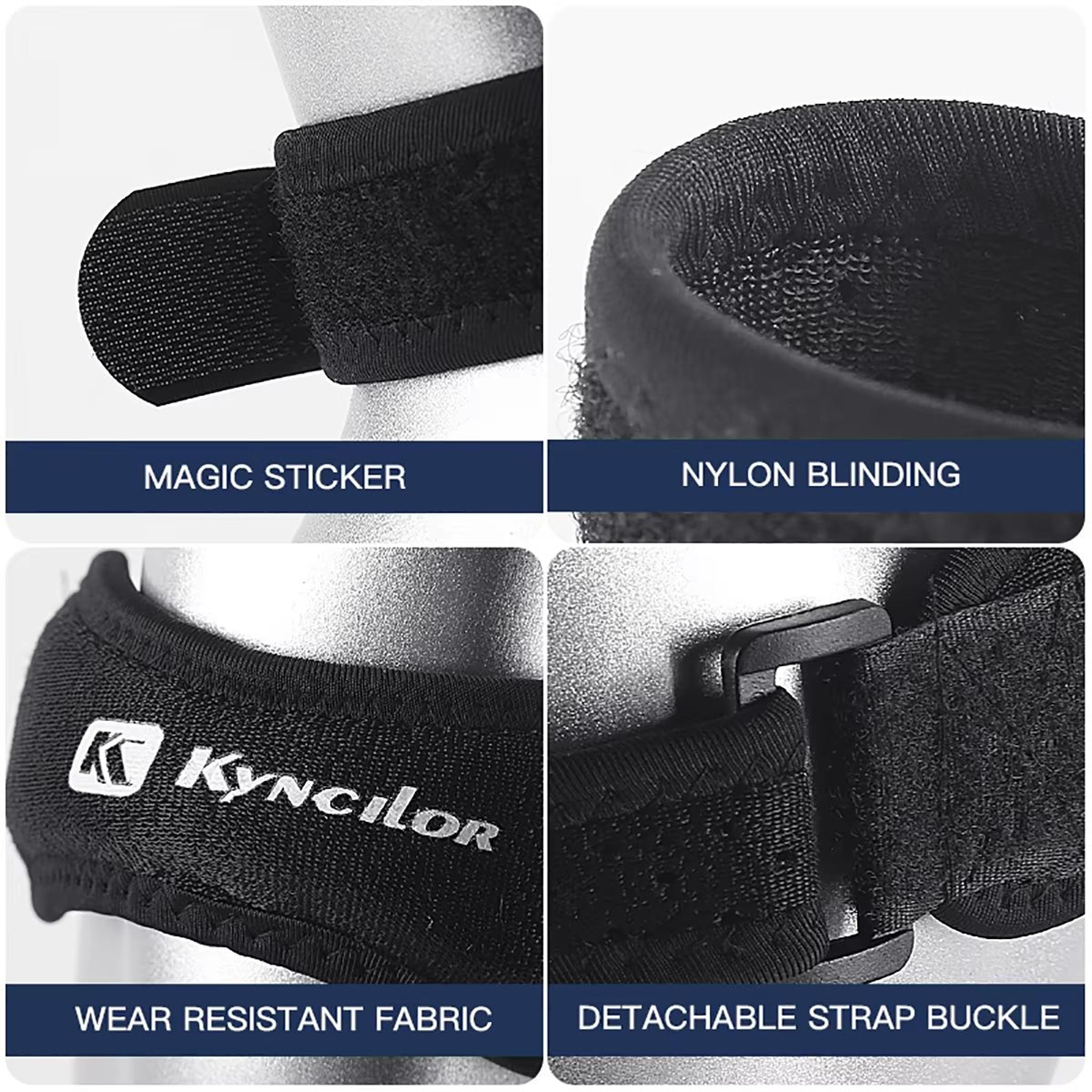 Adjustable Patellar Tendon Strap With Silica Gel Padding  Relief For Jumpers Knee And Running 2