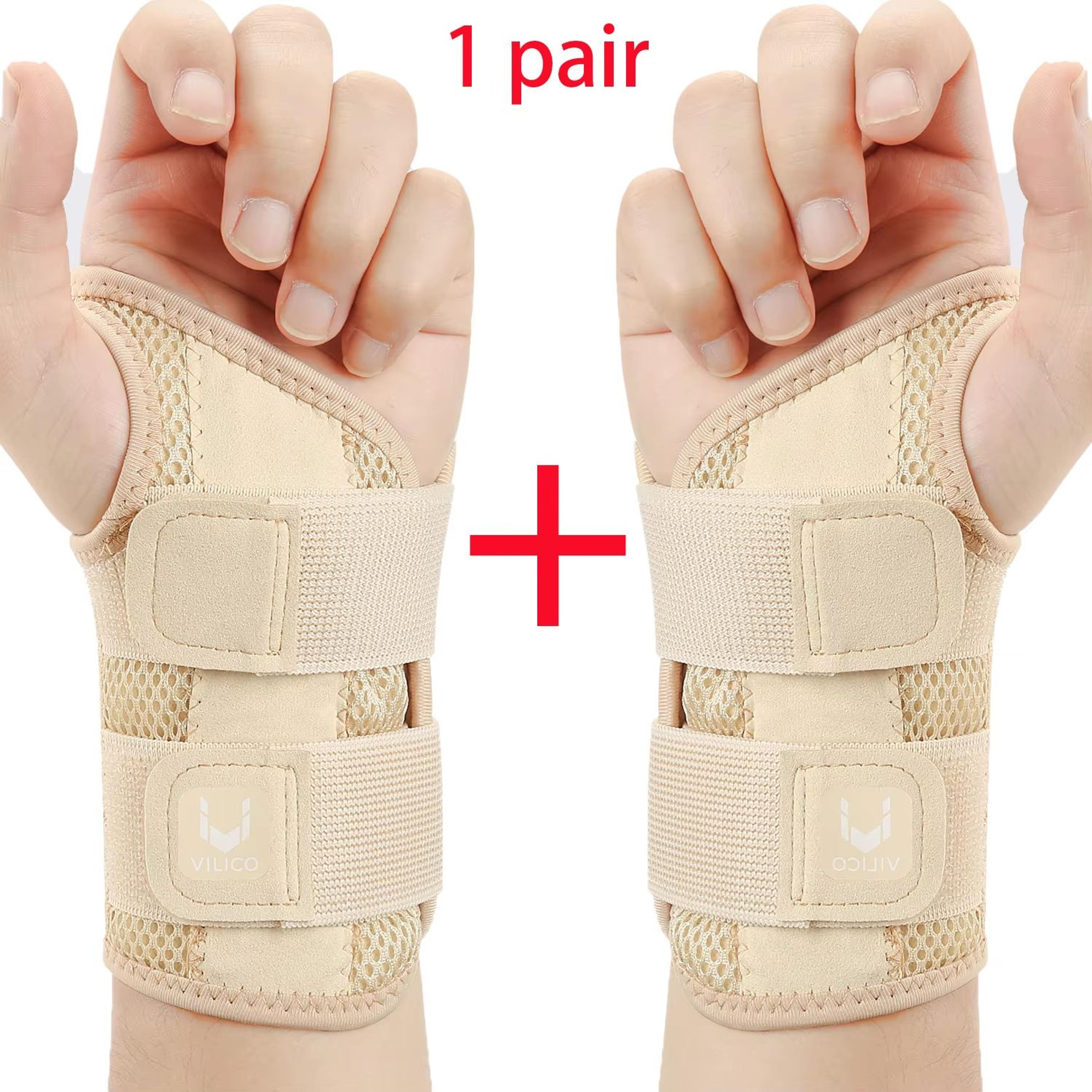 Adjustable Thumb  Wrist Support Brace With Dual Straps  Relief For Tendonitis And Strain 13