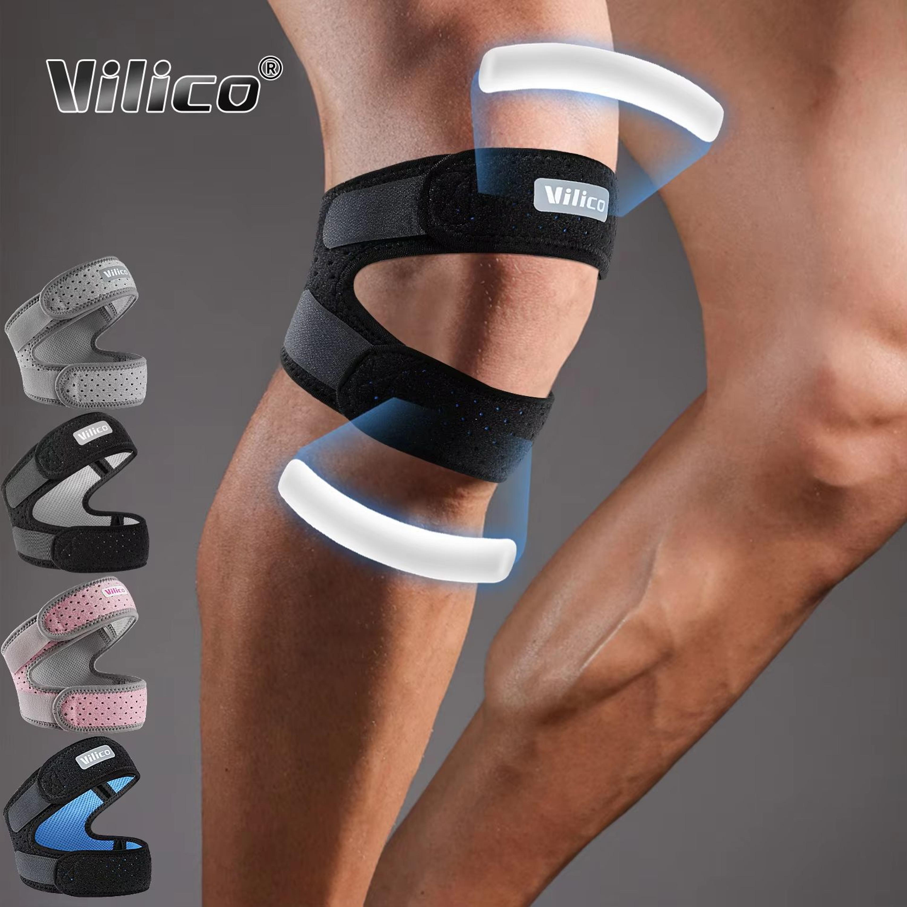 Adjustable IT Band Compression Wrap For Knee Thigh  Hip Support 0
