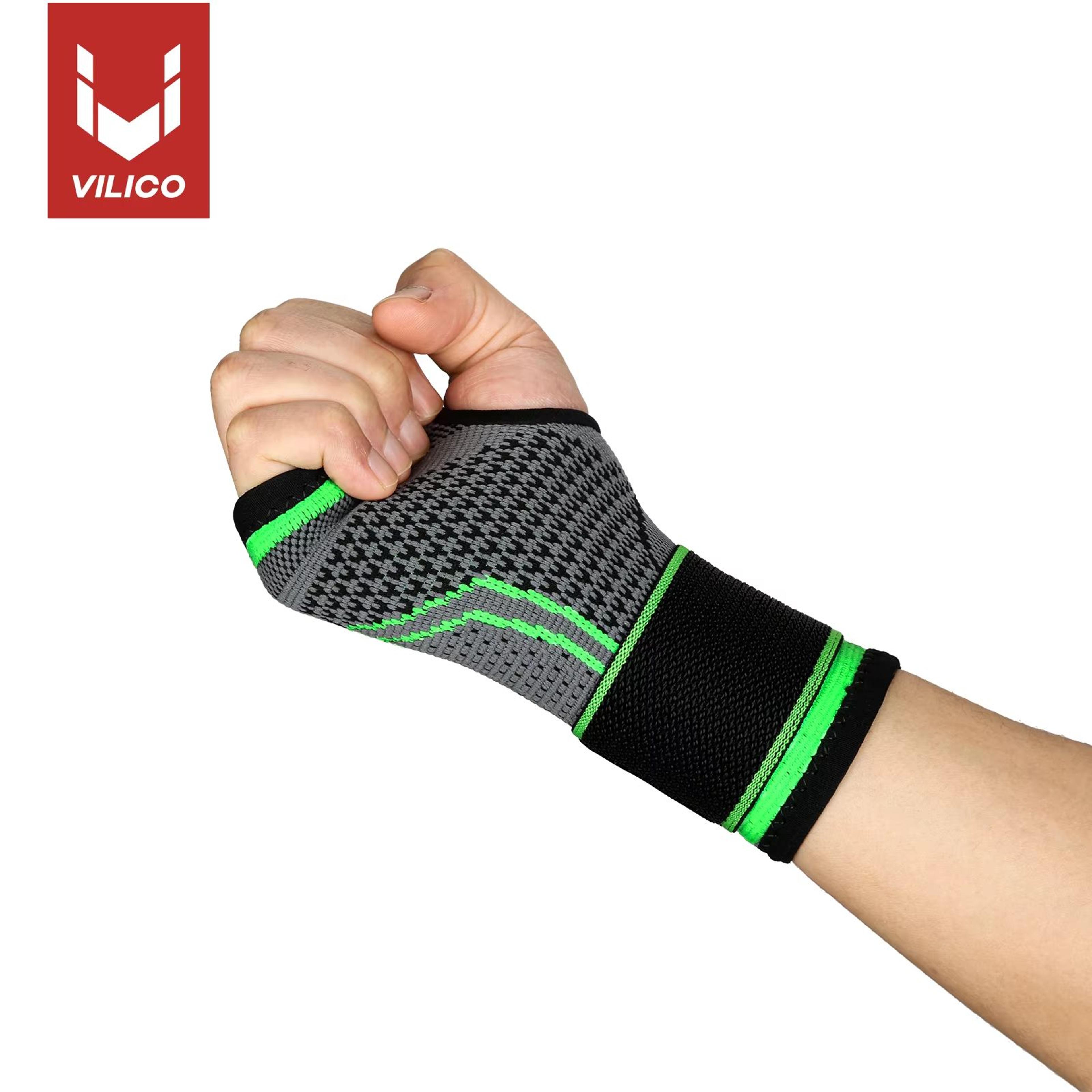 Adjustable Wrist Brace With Palm Guard  Compression Support For Gym  Carpal Tunnel Relief 0