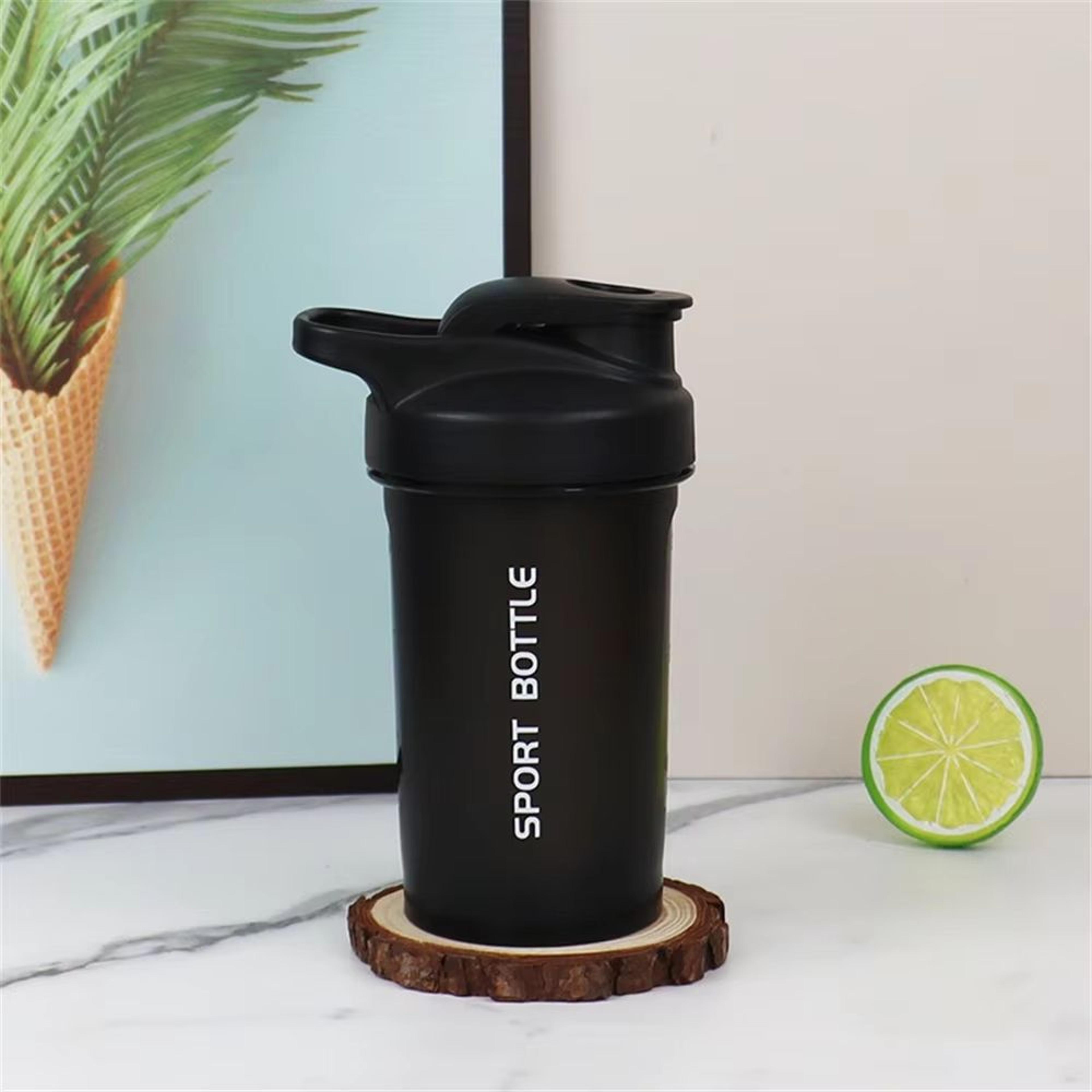 FitMix 10oz Portable Protein Shaker Bottle With Scale And LeakProof Lid  Gym Outdoor Fitness Mixing 7