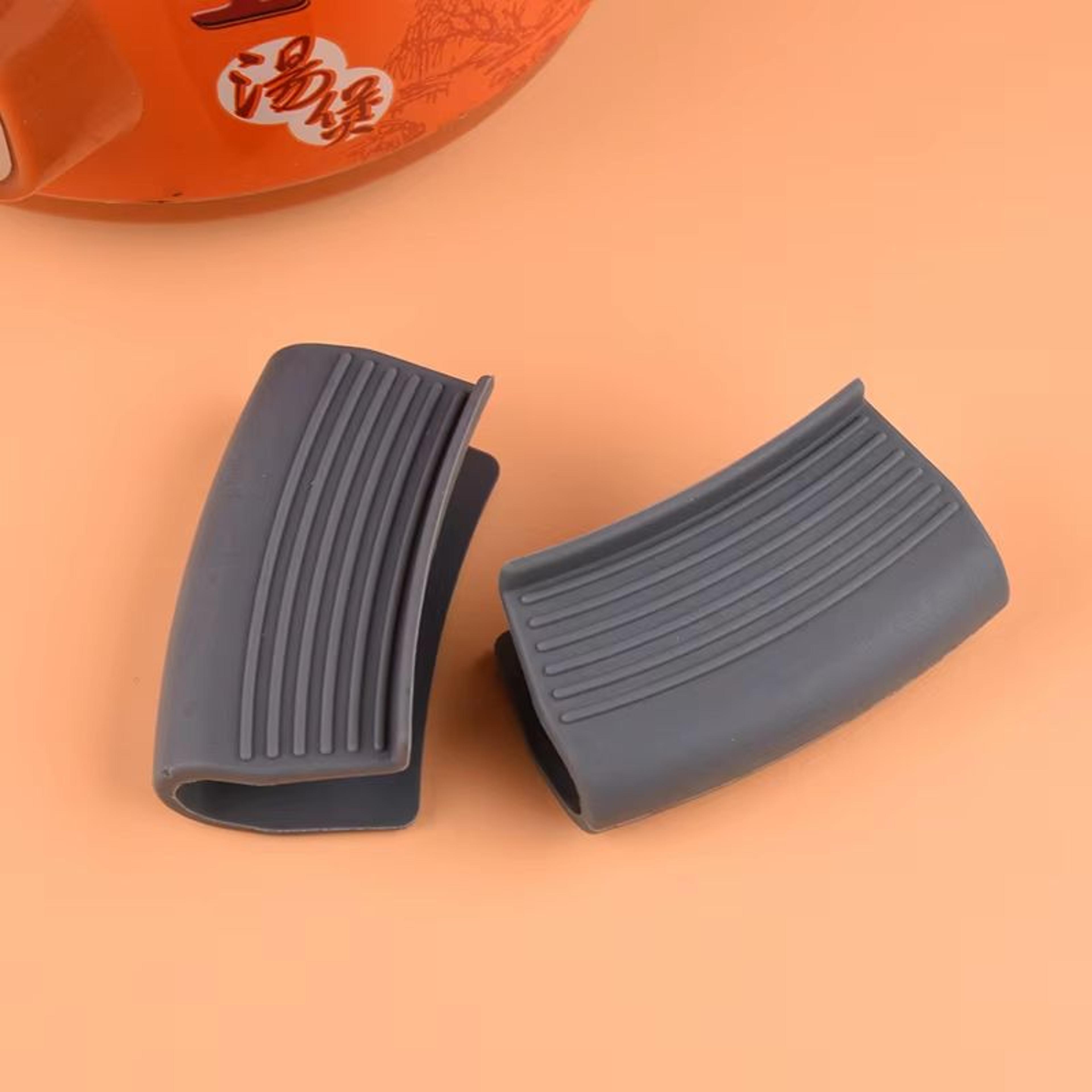 EcoGrip Silicone Pot  Pan Handle Sleeve  HeatInsulation And NonSlip Pad 6