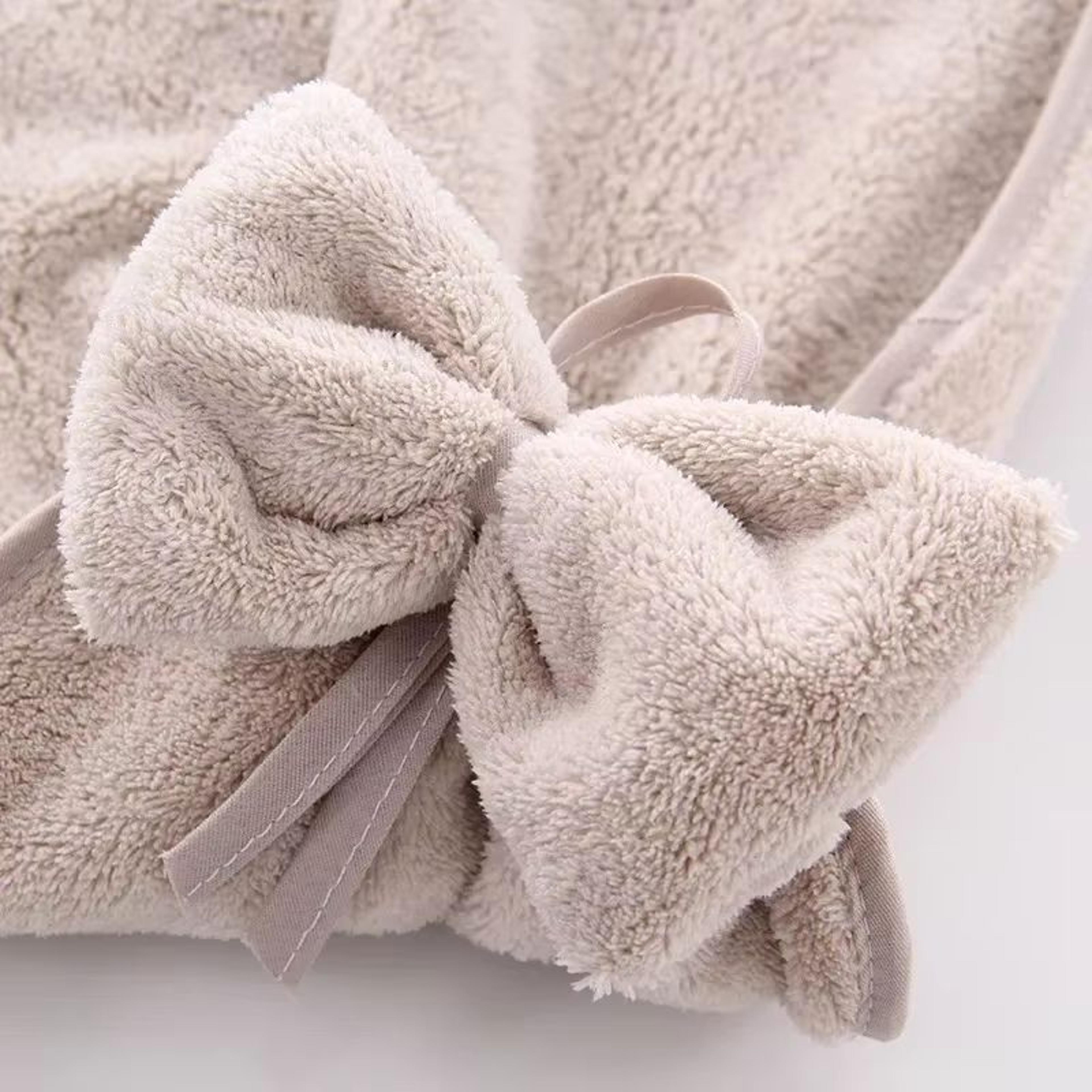 Microfiber Kitchen Hand Towel  Coral Velvet Bath Towel For Bathroom Spa And Beach Use 5