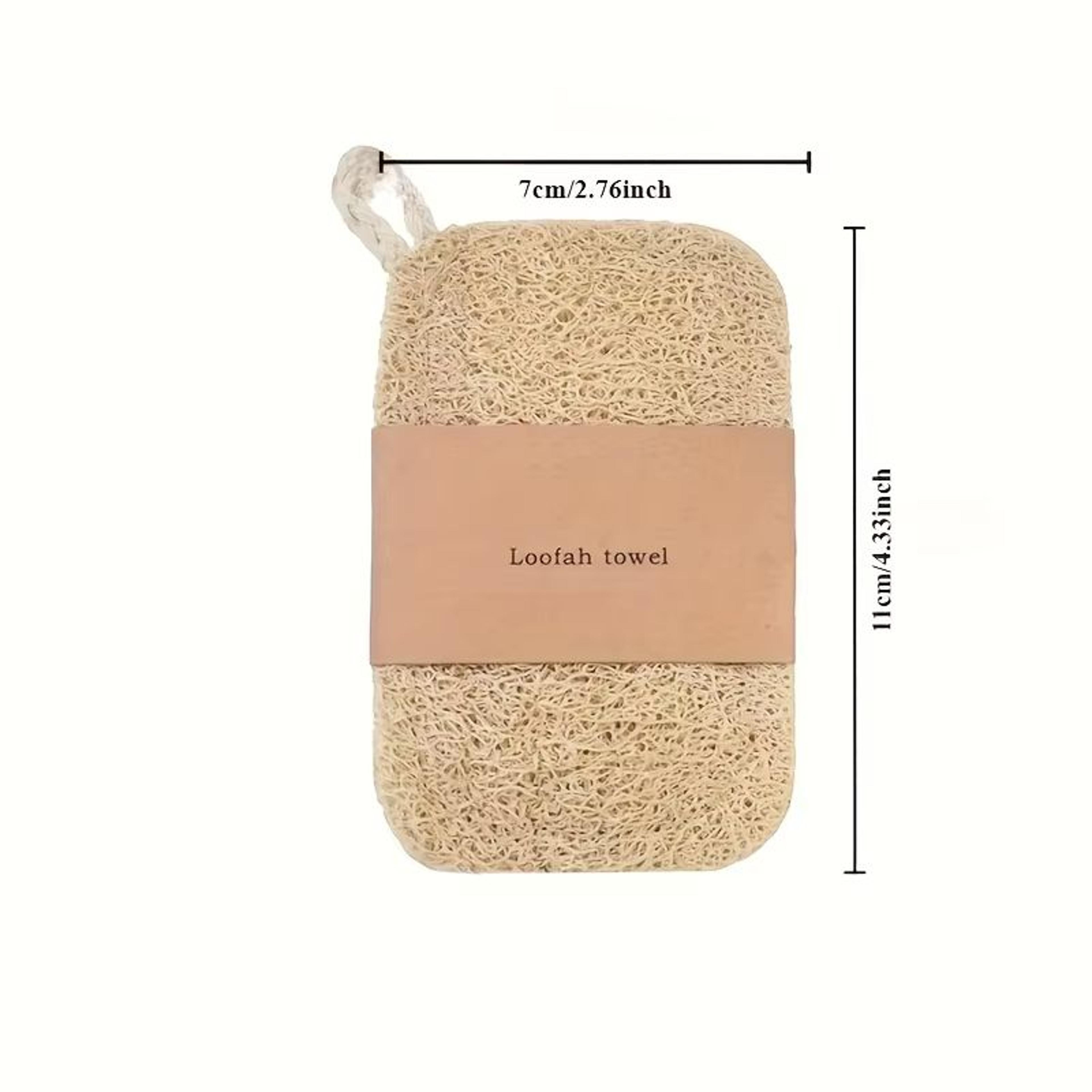 Natural Luffa Dish Sponge  Eco Friendly Non Scratch Kitchen Scrubber 3