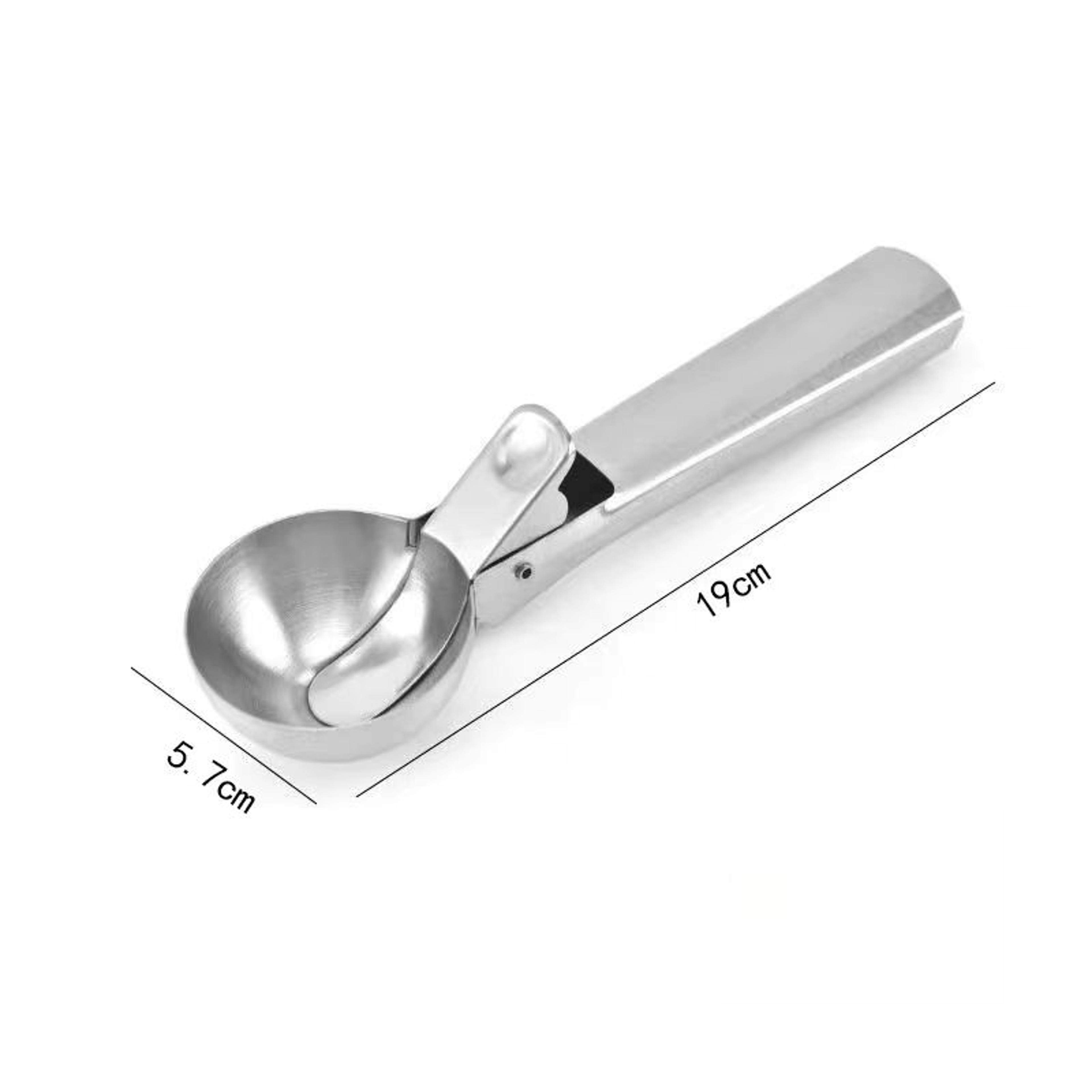 Multifunctional Stainless Steel Ice Cream And Fruit Scoop Dual Purpose Tool 7