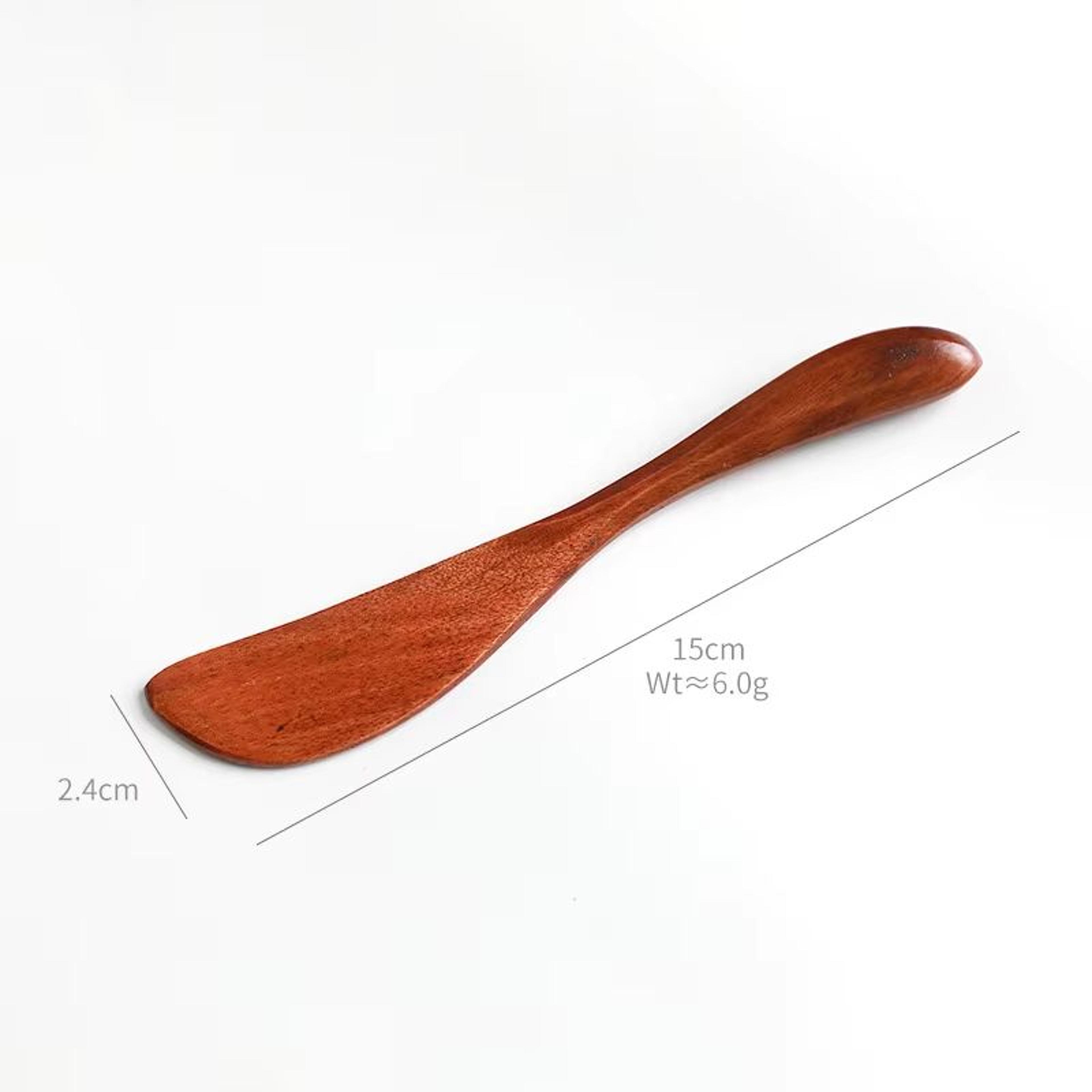 BPAFree Wooden Butter Knife Kitchen Cheese Spatula Bread Marmalade Tableware Accessory 6