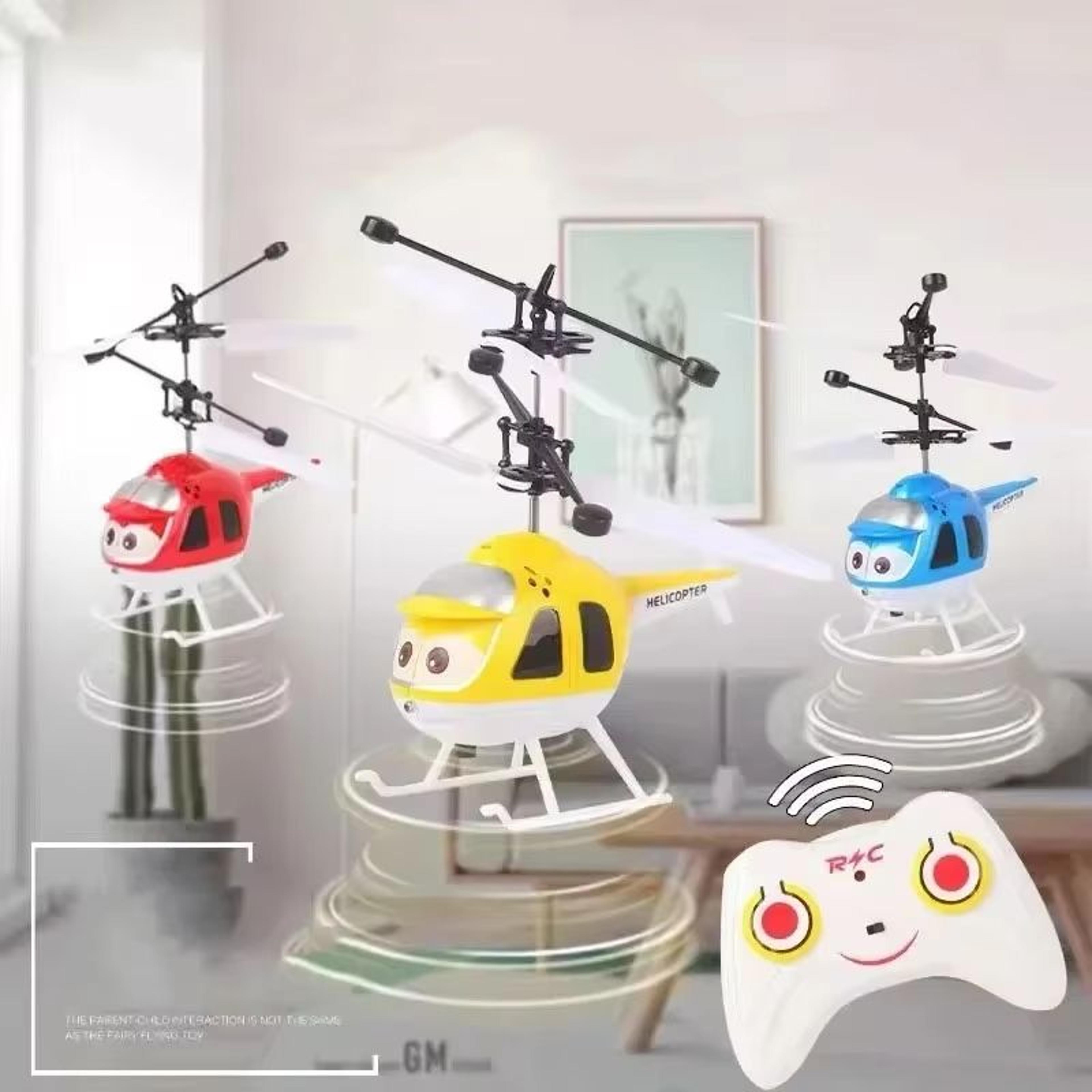 Mini Infrared Hand Induction RC Helicopter  Electric Flying Airplane Toy For Kids 2
