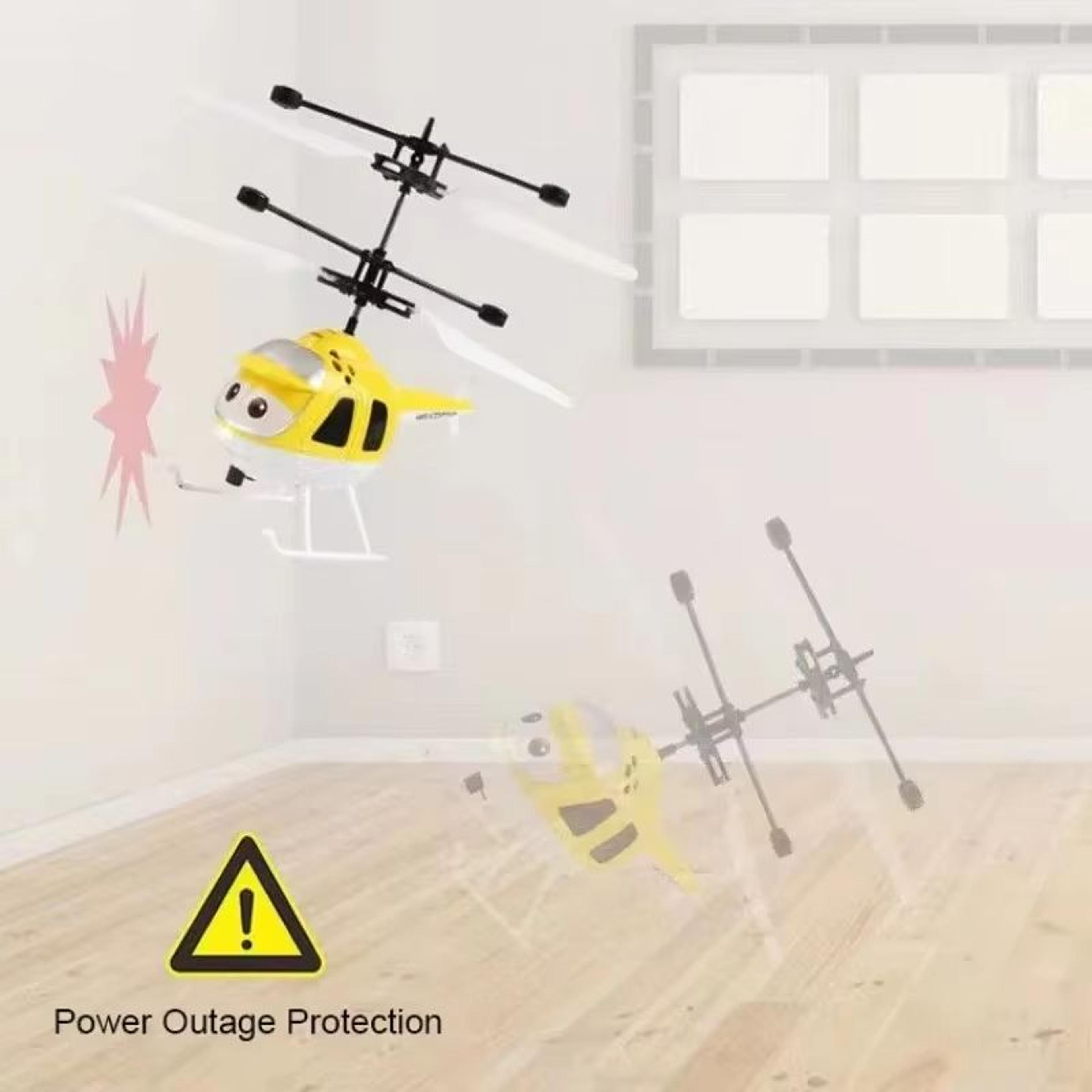 Mini Infrared Hand Induction RC Helicopter  Electric Flying Airplane Toy For Kids 4