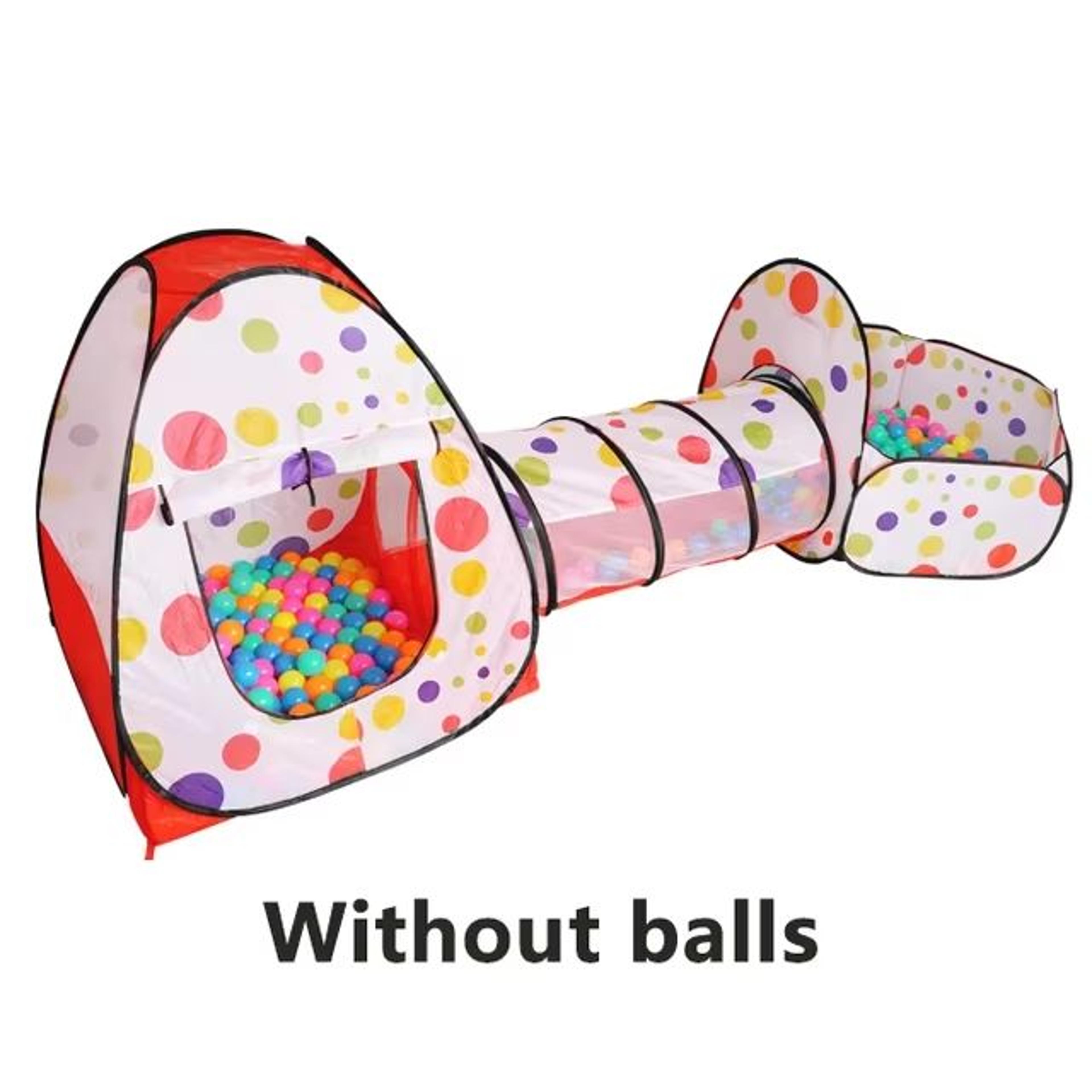 Ultimate PlayZone Kids Ball Pit Tent And Crawling Tunnel Playset 6