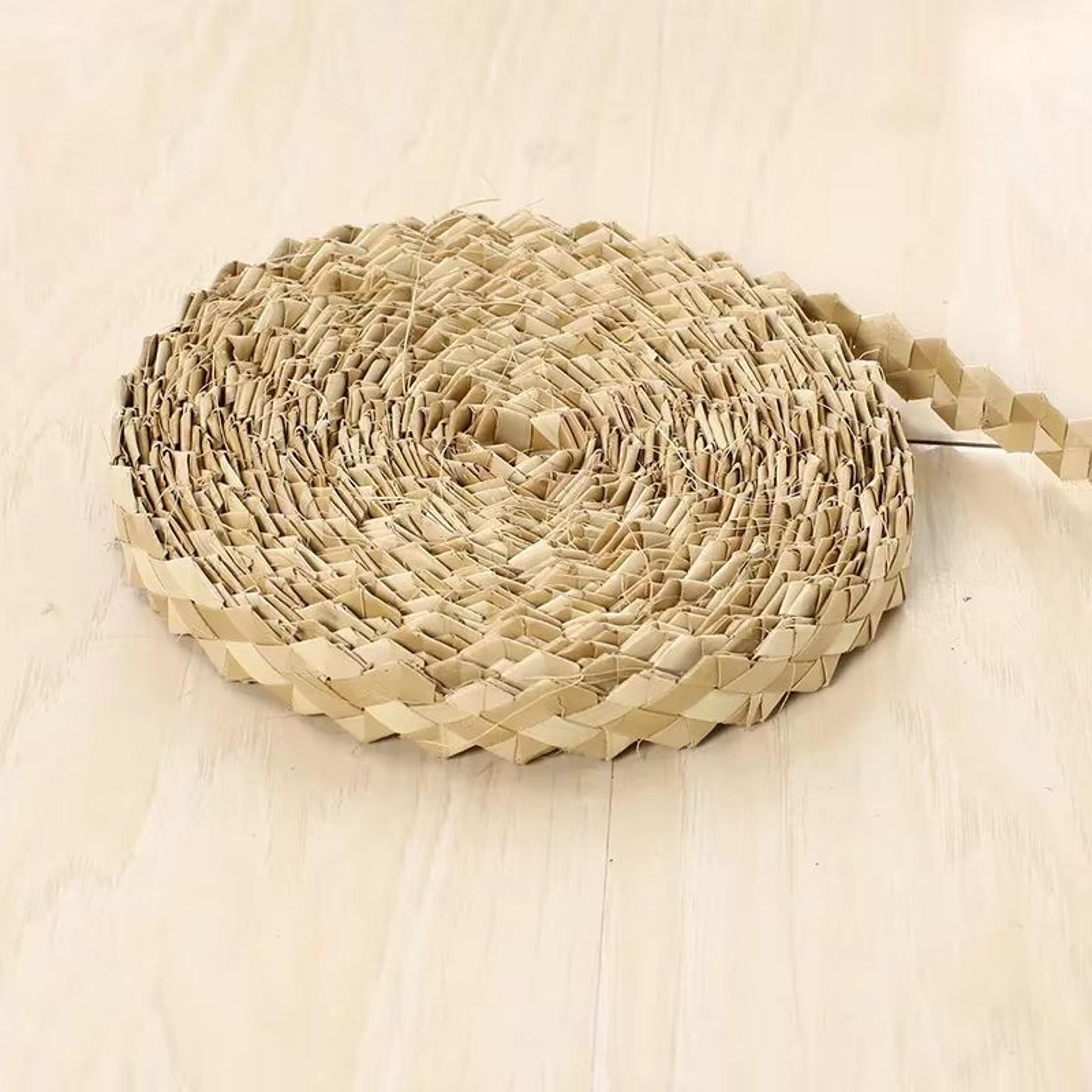 Sunflower Straw Rope For Hat Making And Crafts  Braided Palm Leaf DIY Material 0