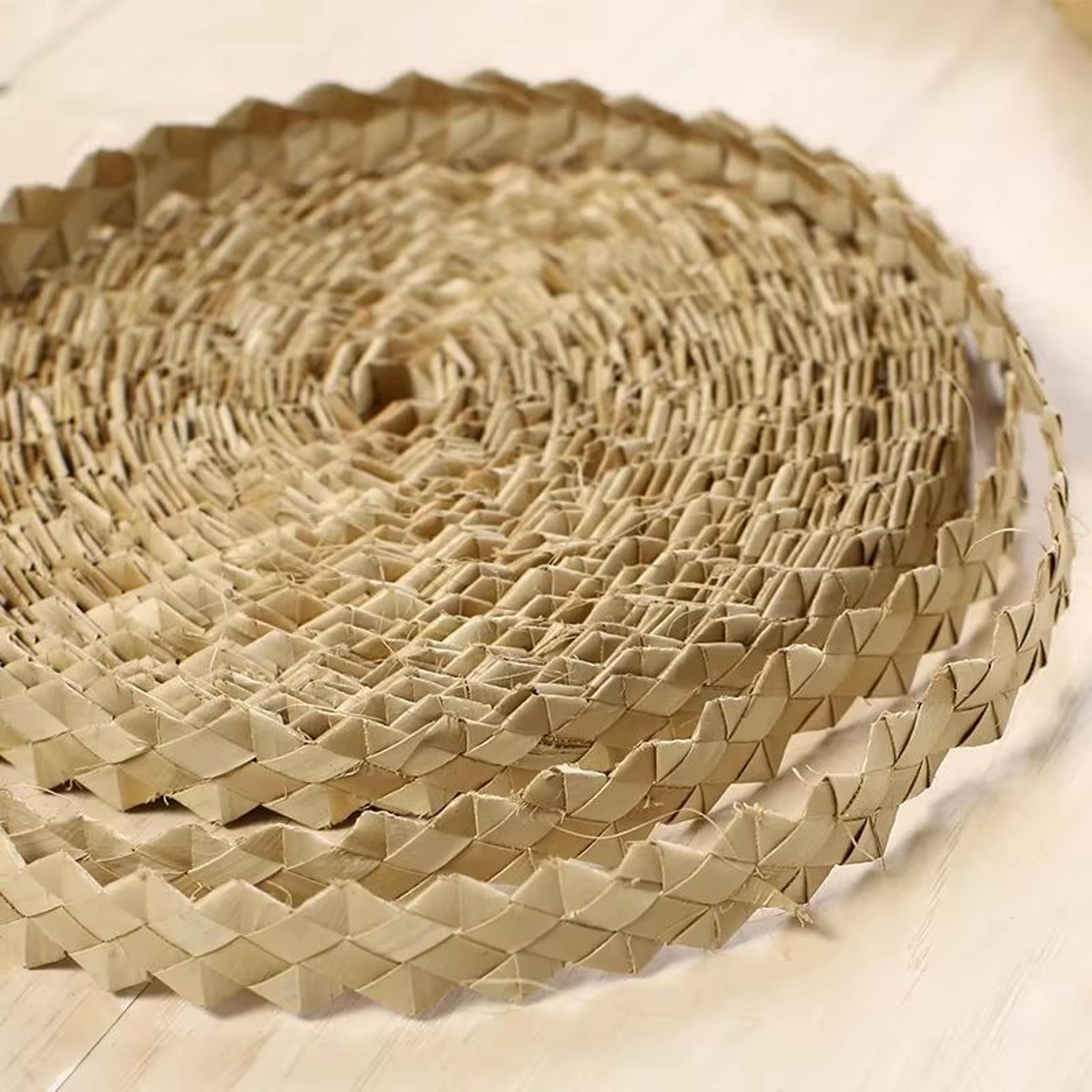 Sunflower Straw Rope For Hat Making And Crafts  Braided Palm Leaf DIY Material 2