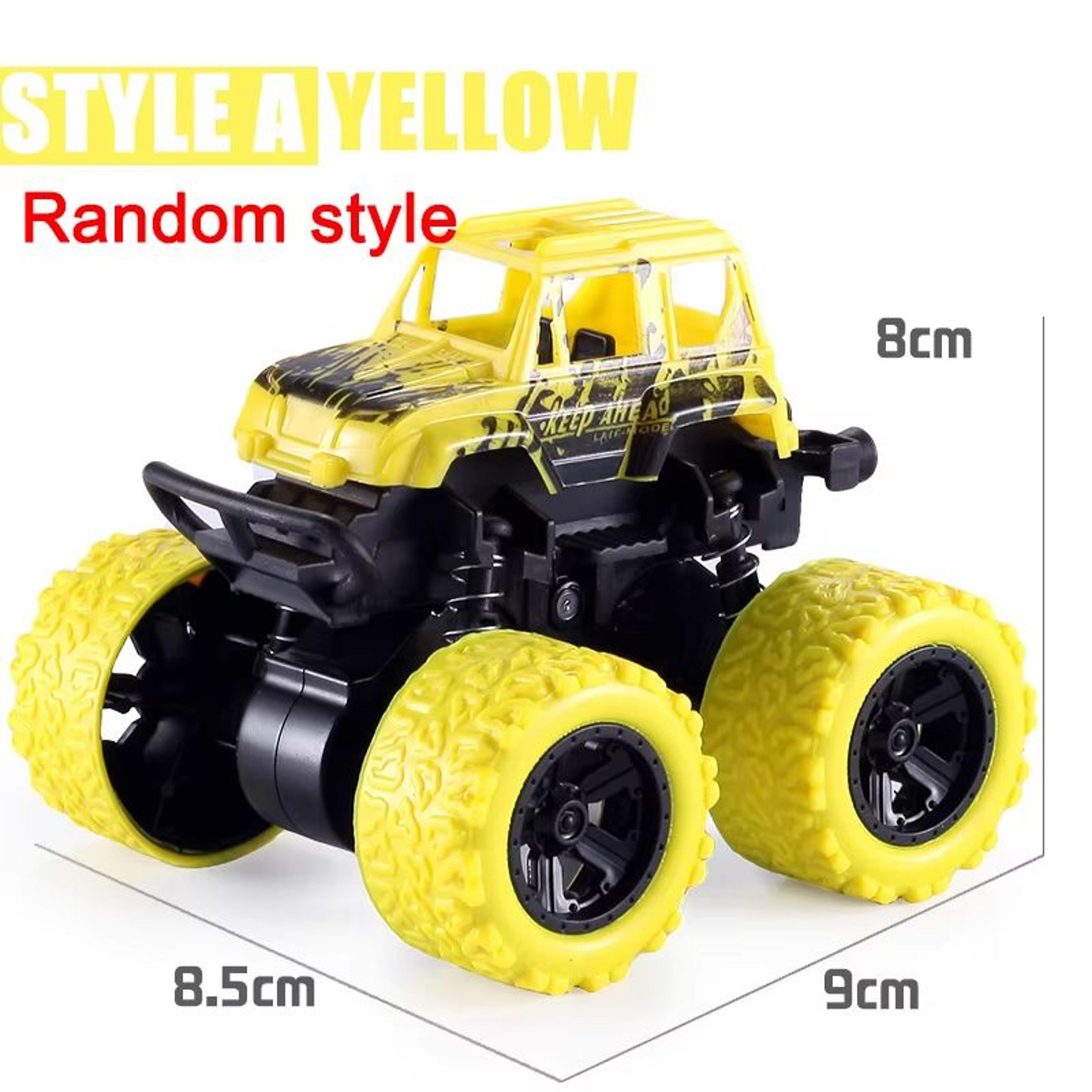 Pull Back 4Wheel Drive OffRoad SUV Toy Car For Kids 11