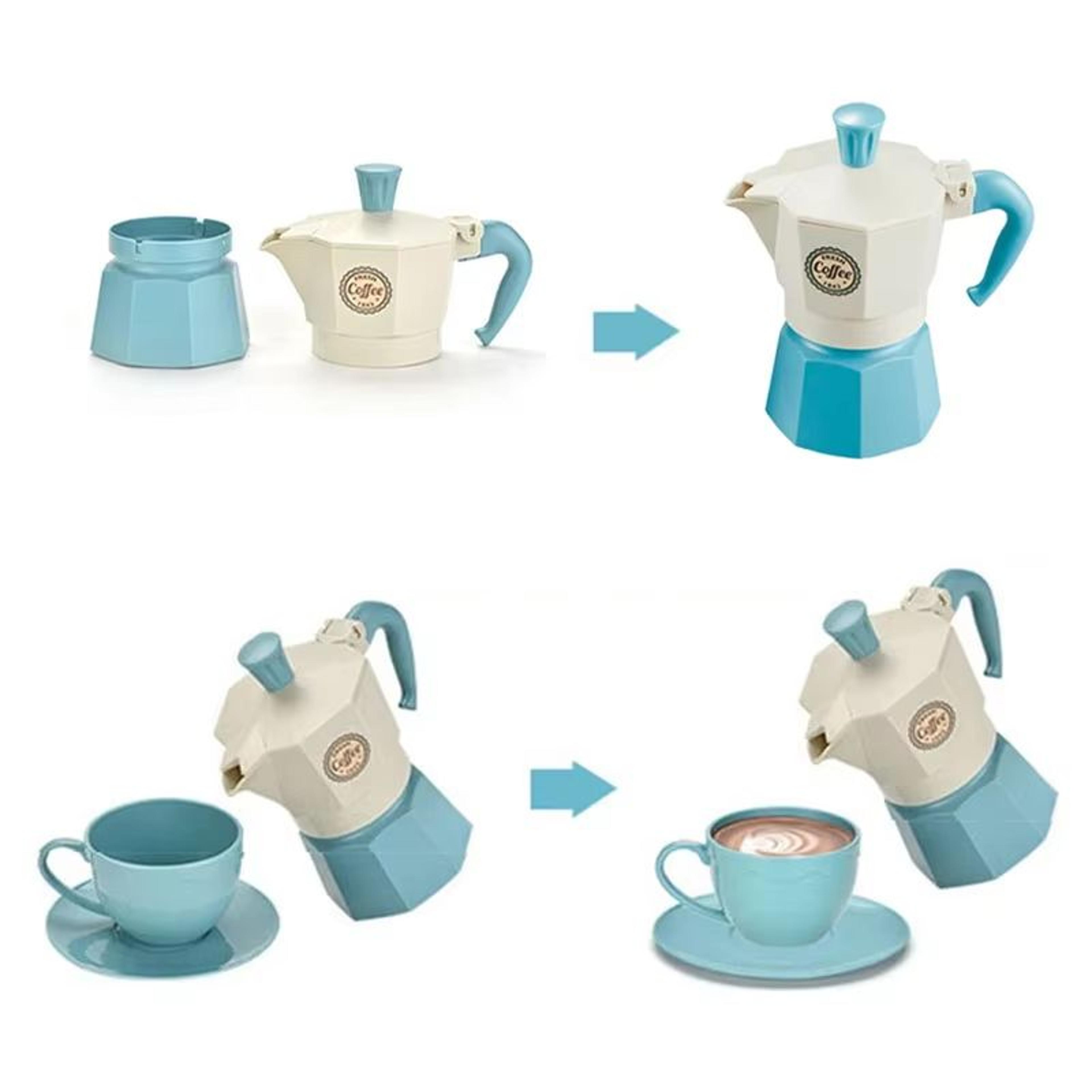 Pretend Coffee Play Set For Kids  4 Or 11 Piece Play Kitchen Coffee Set 4