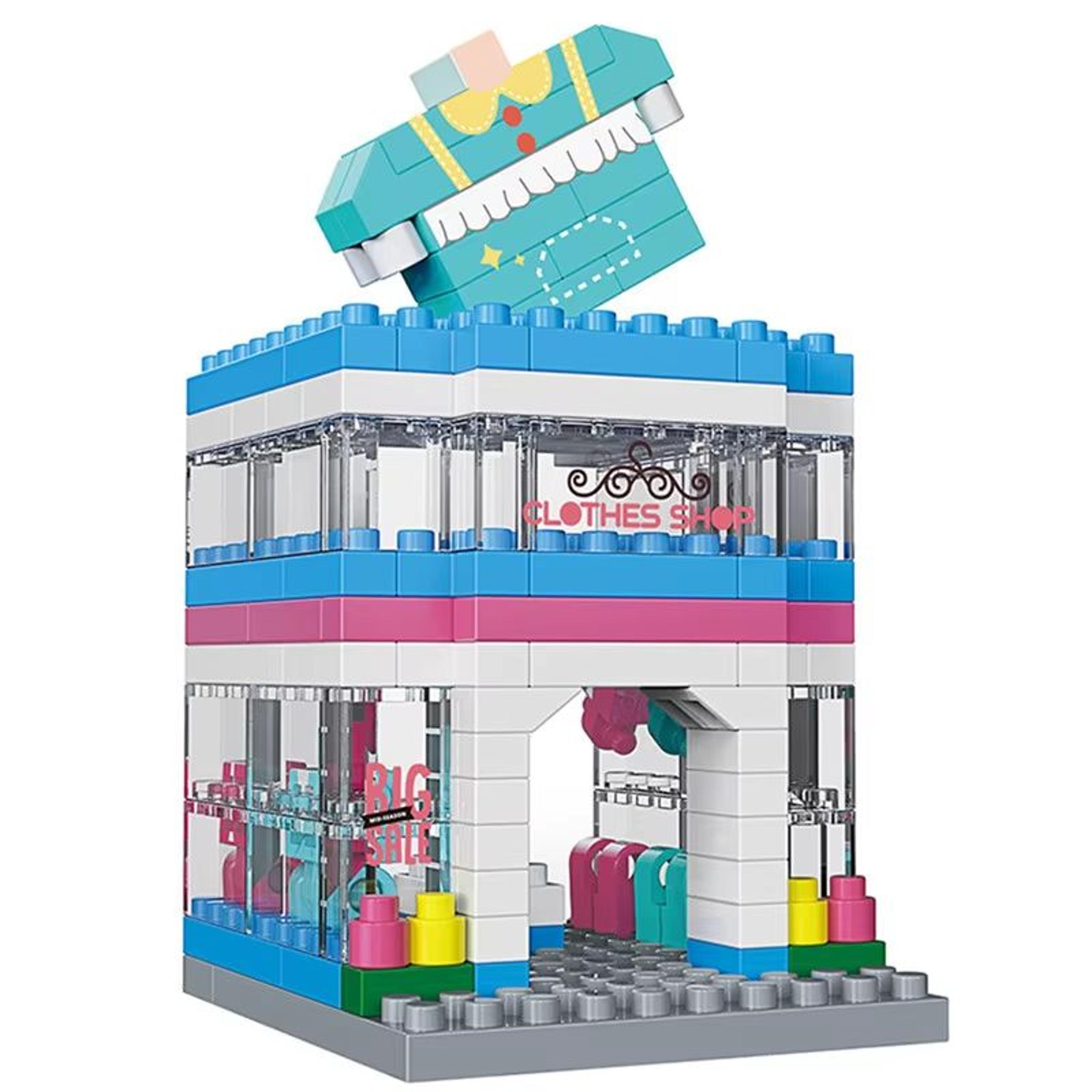 Mini City Street View 3D Building Block Set 3