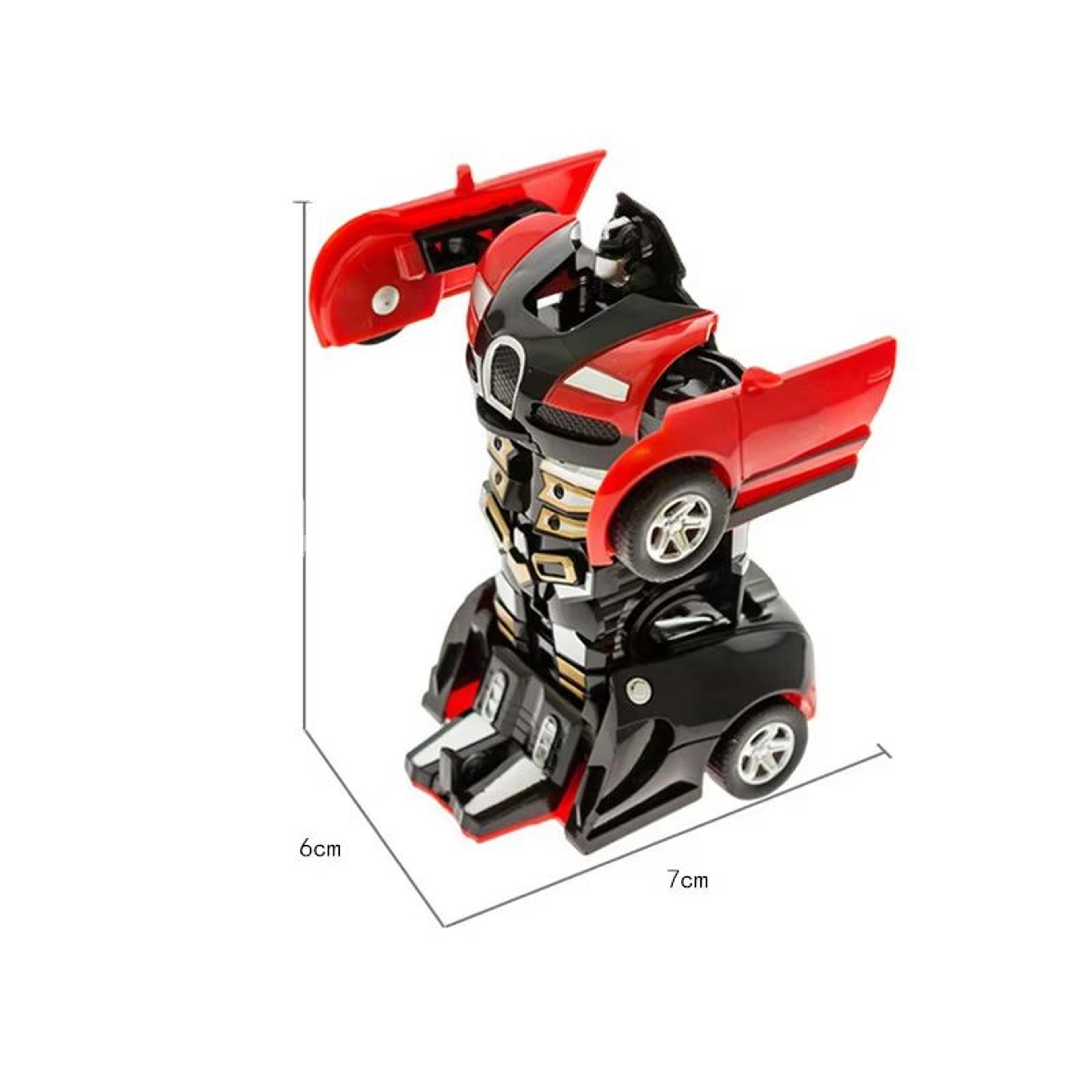 2in1 AutoTransforming Collision Robot Car Toy 5