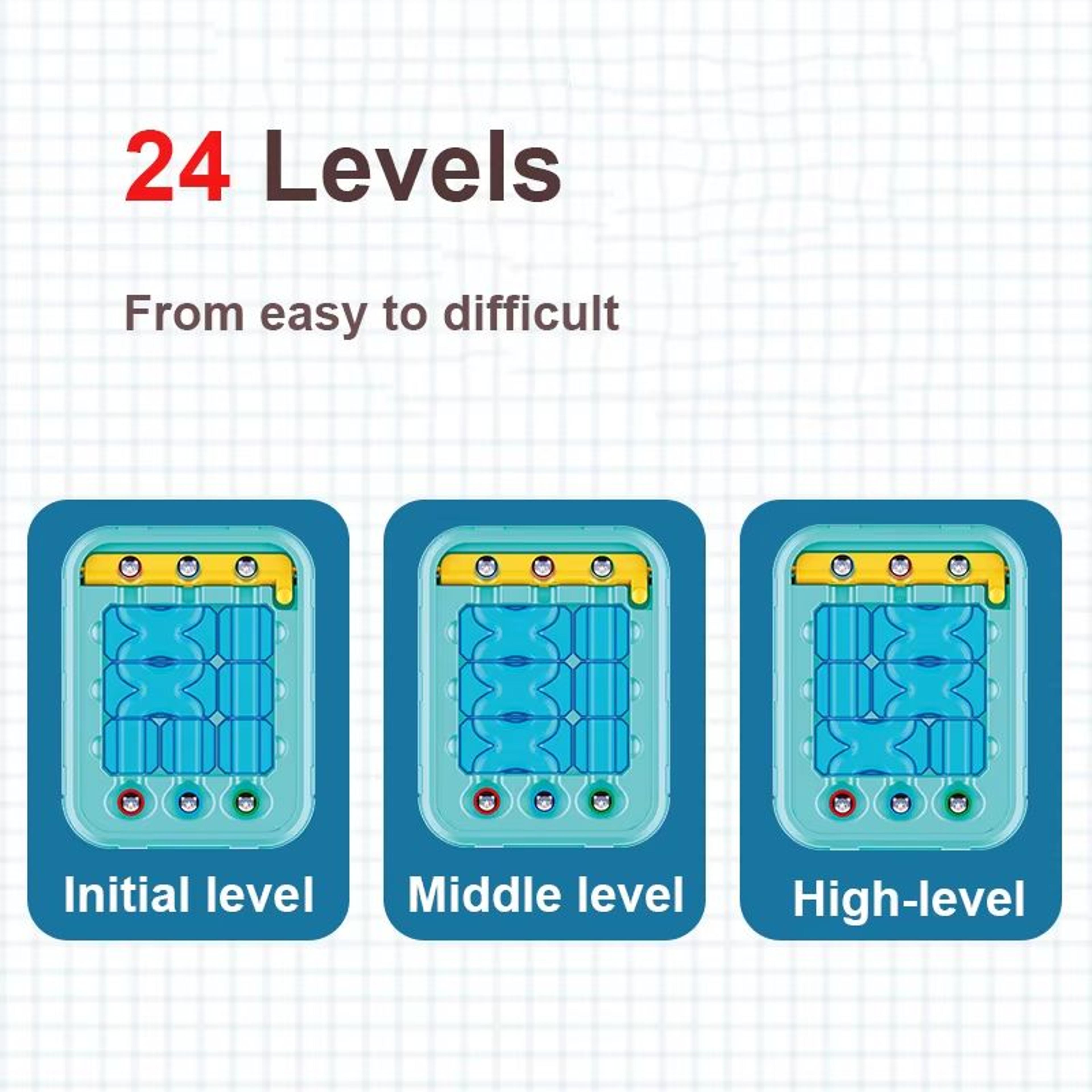Kids Ball Maze Logic Puzzle Toy 2