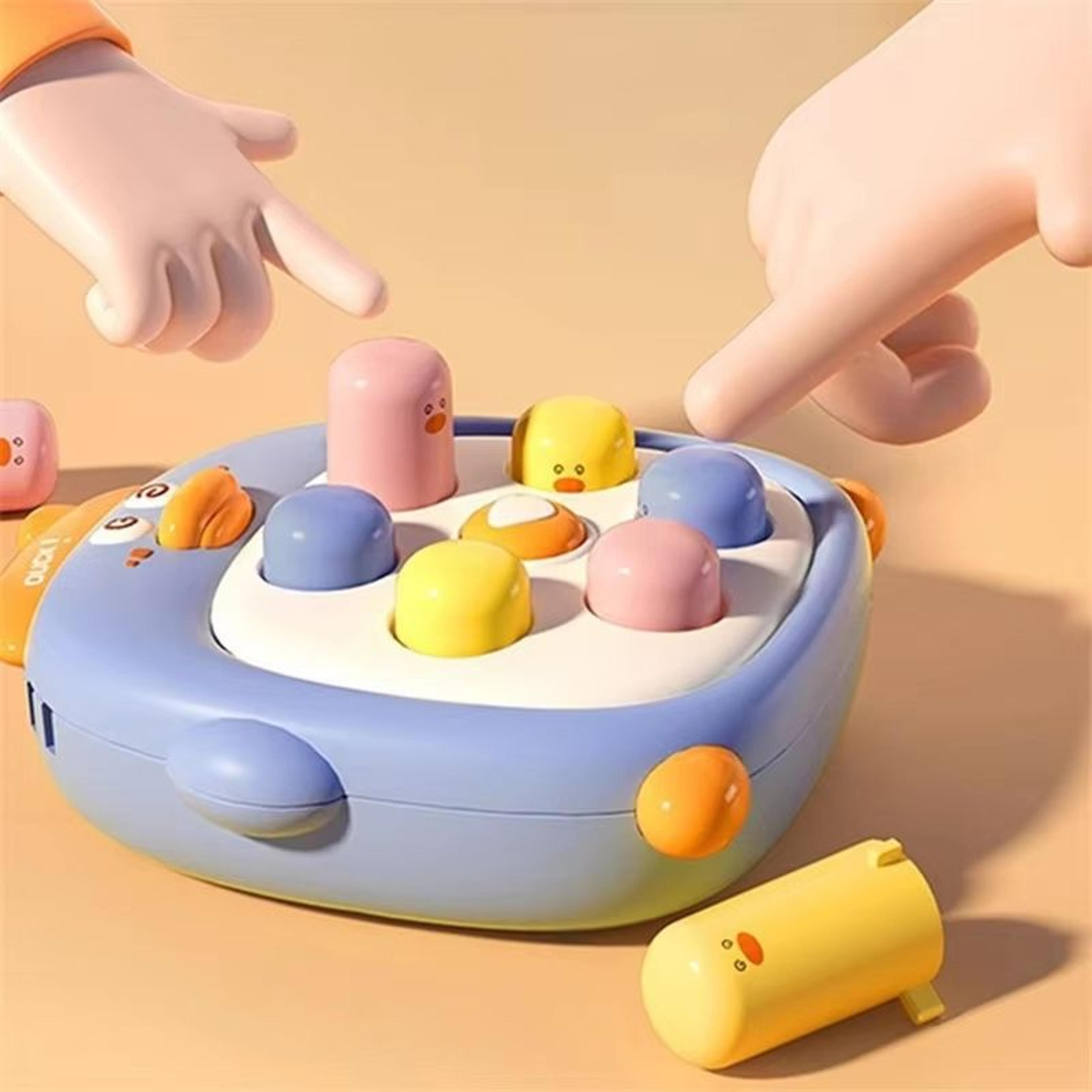 Cartoon WhackAMole Montessori Baby Knocking Toy 5