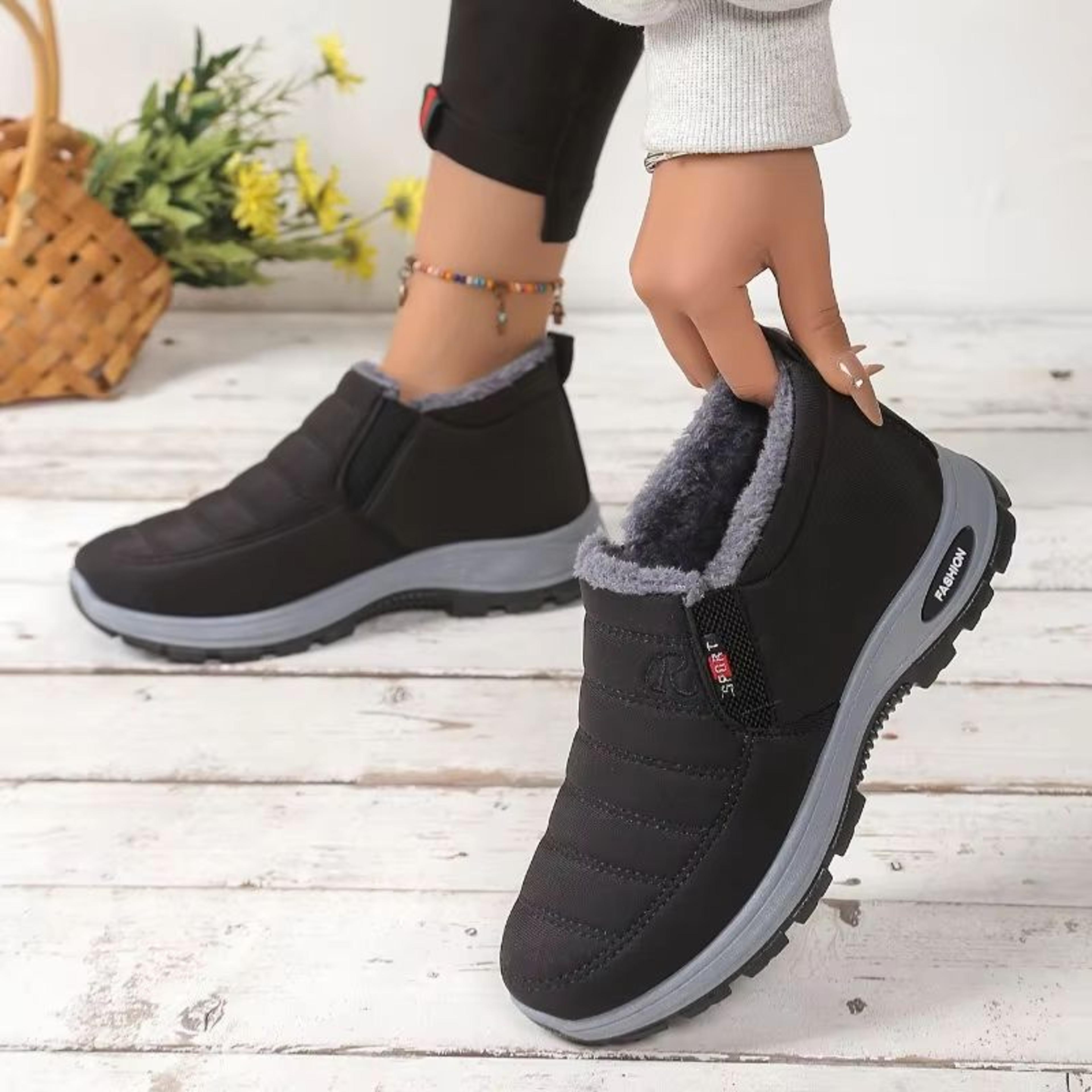 Womens High Top FleeceLined Winter Snow Boots 3