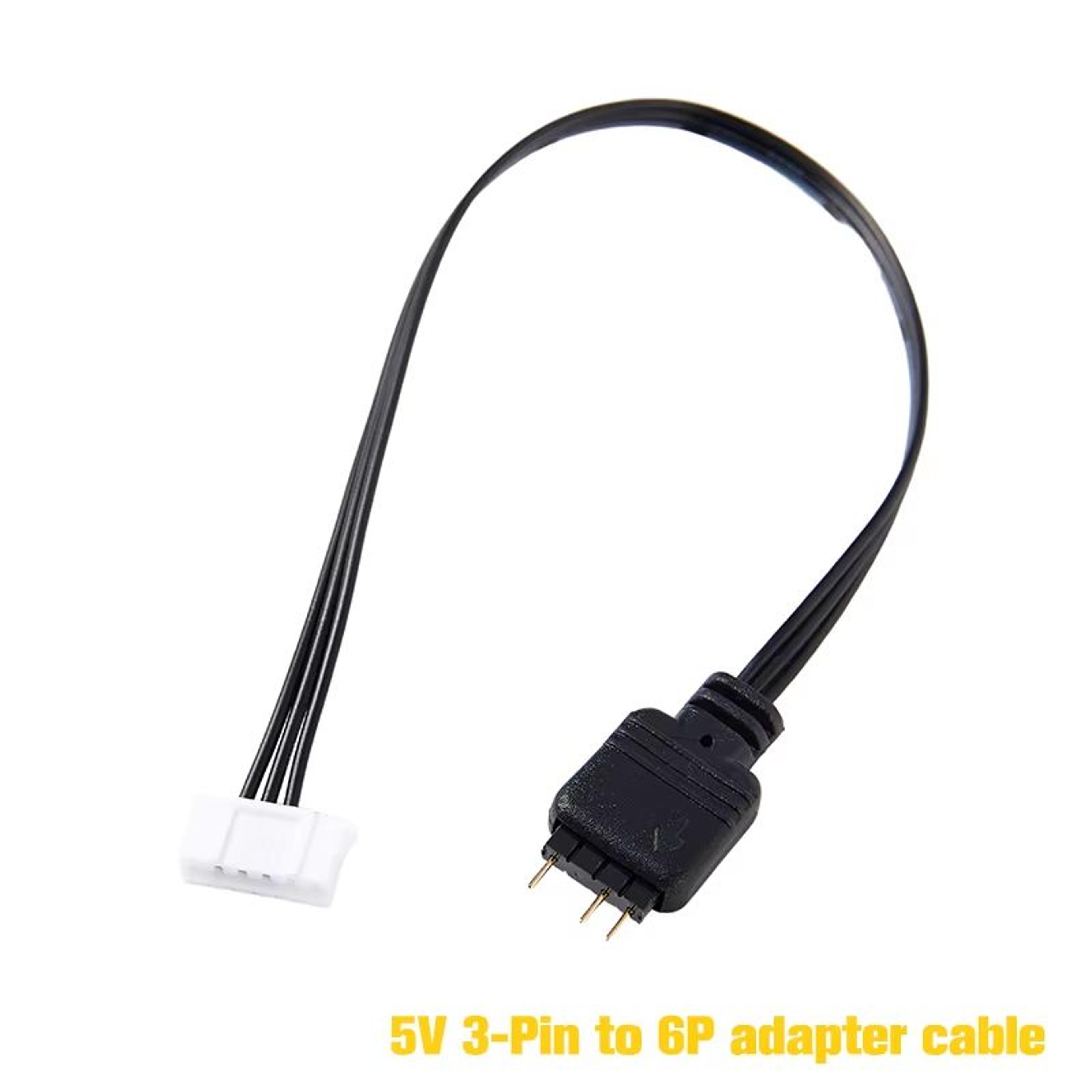5V ARGB Mini Controller Hub With SATA Power For PC Case Fans 11