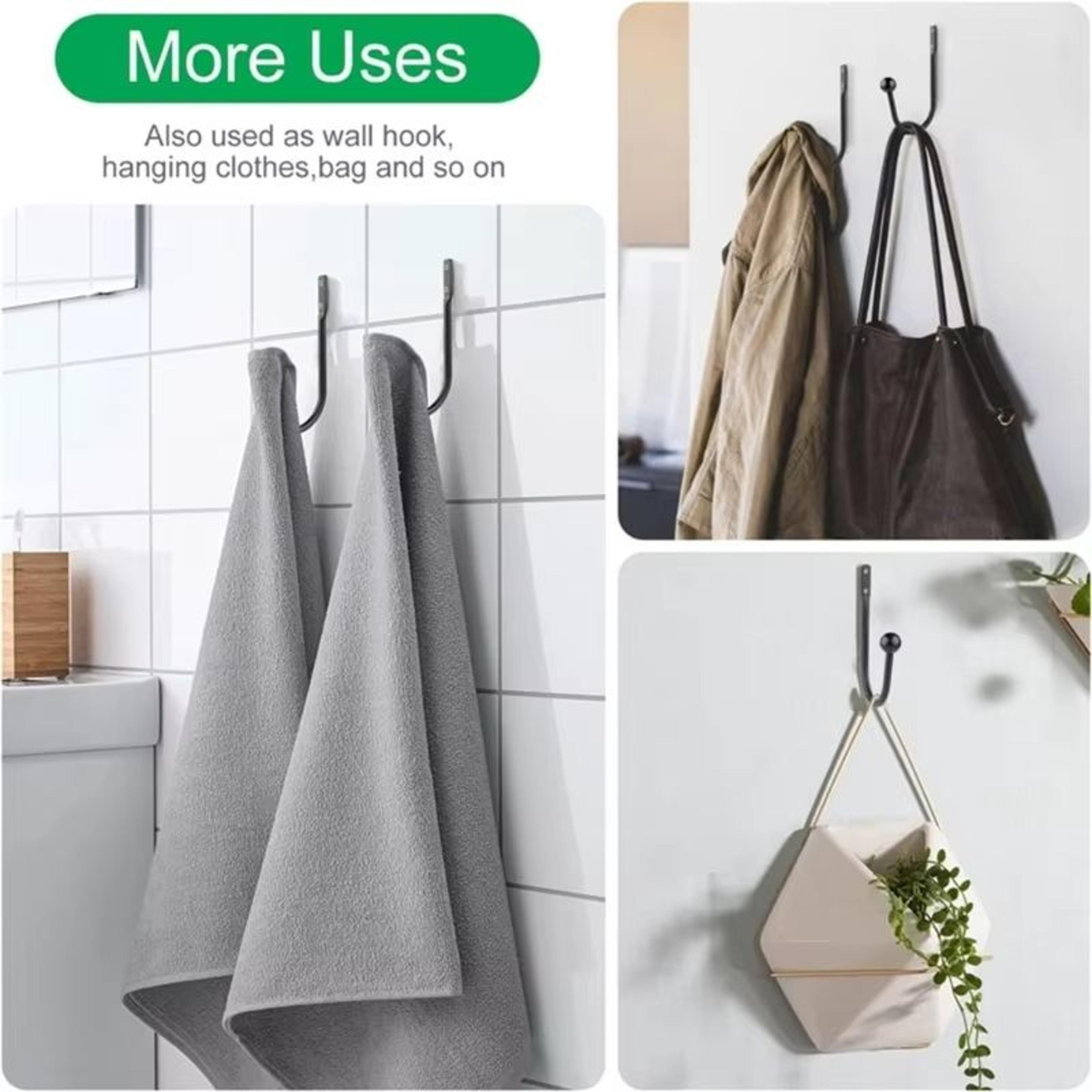WallMounted Curtain Holdbacks Hook Set For Drapes  Sheers 2