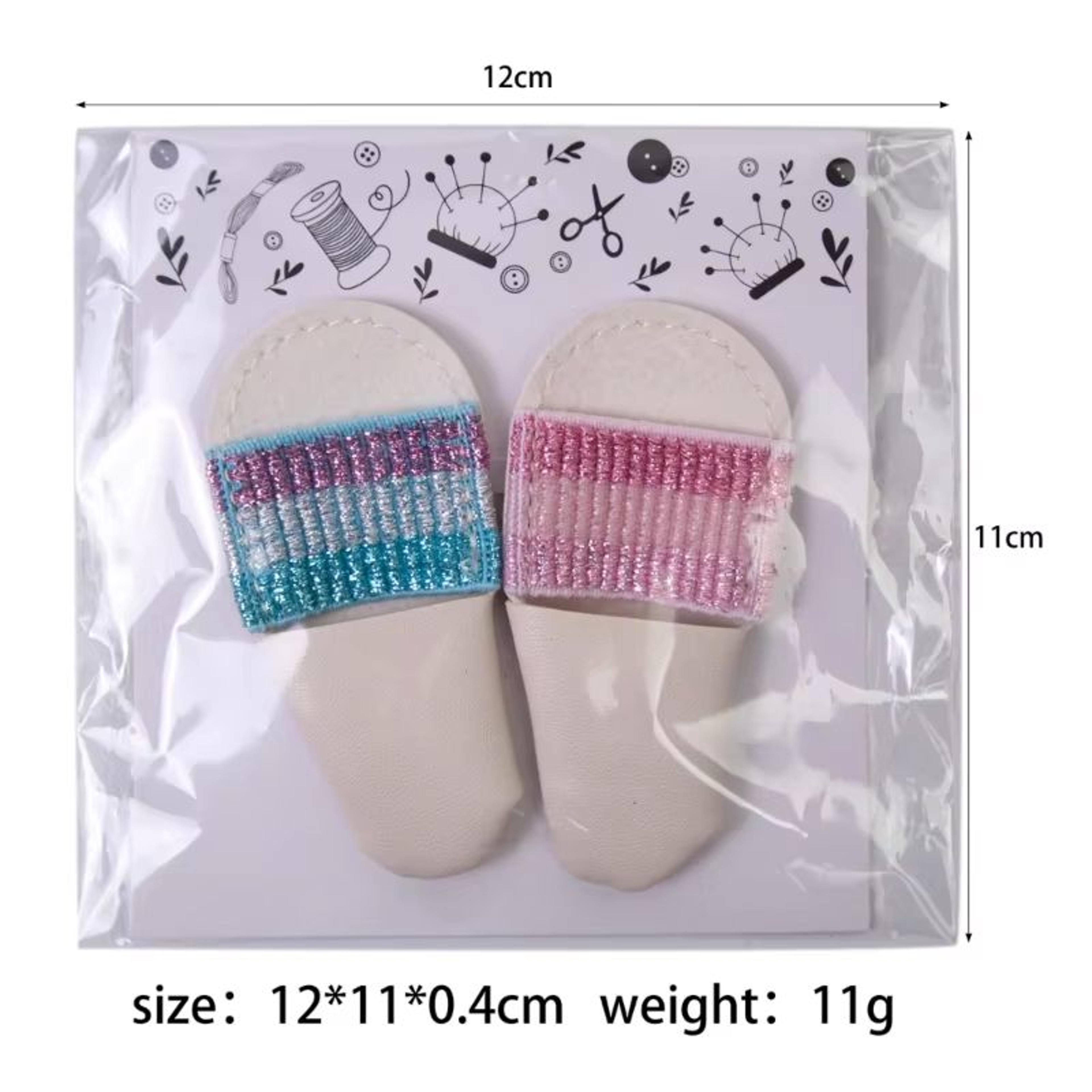 Leather Finger Protector Thimbles For Knitting Crochet And Embroidery 2Piece Set 5