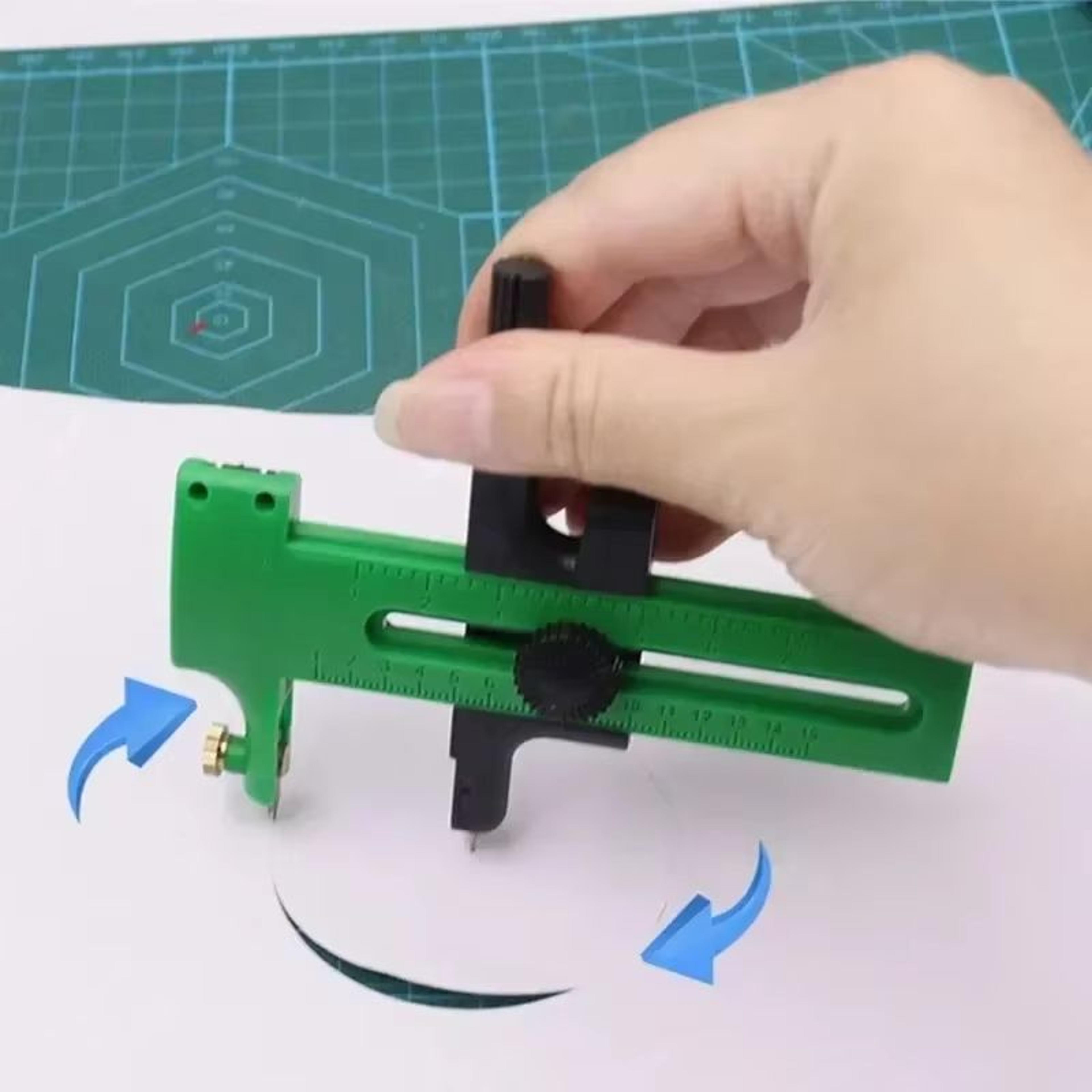 Adjustable Circle Cutter Tool For Fabric And Paper Crafts 0