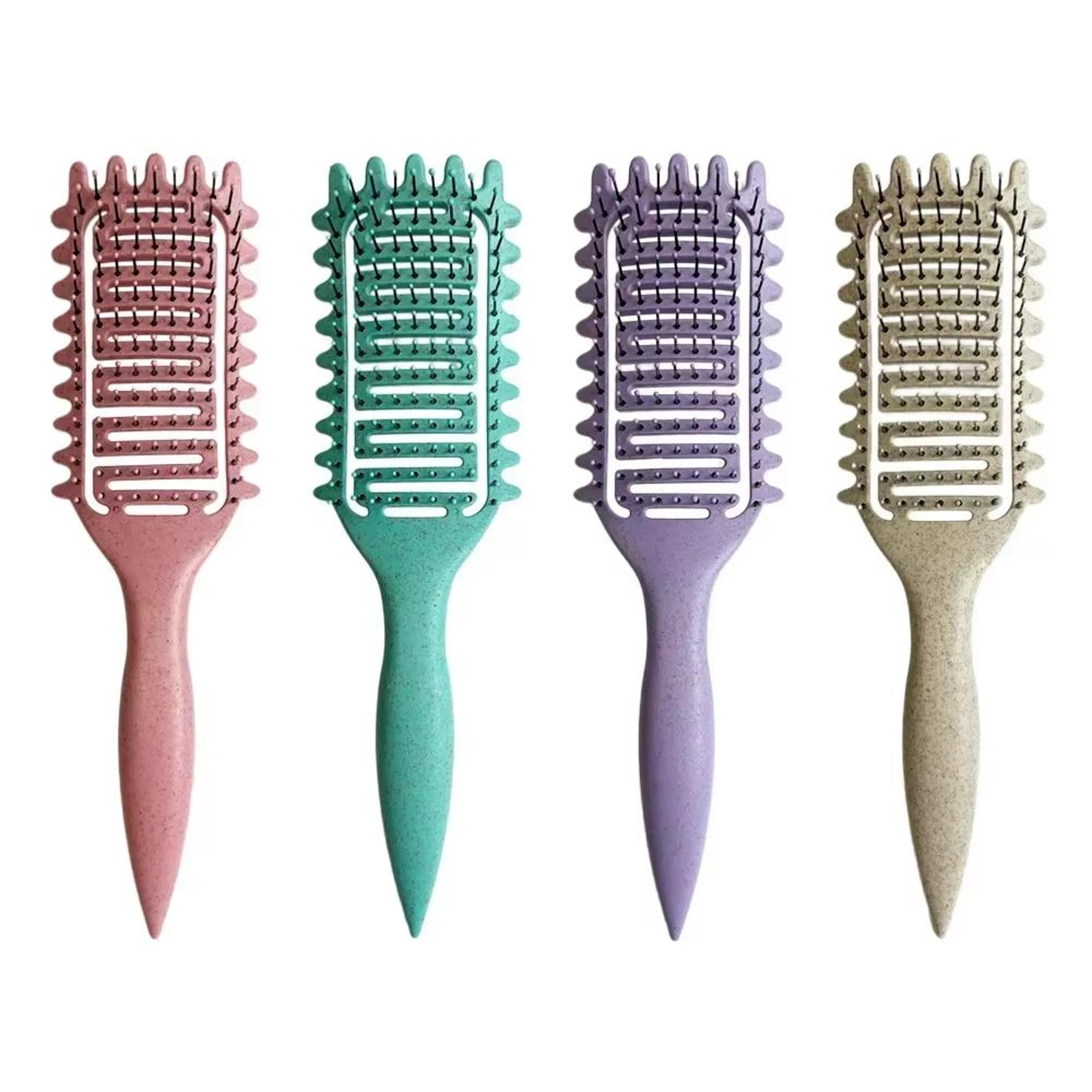 Curl Define Boar Bristle Detangling Styling Brush For Curly Hair 1