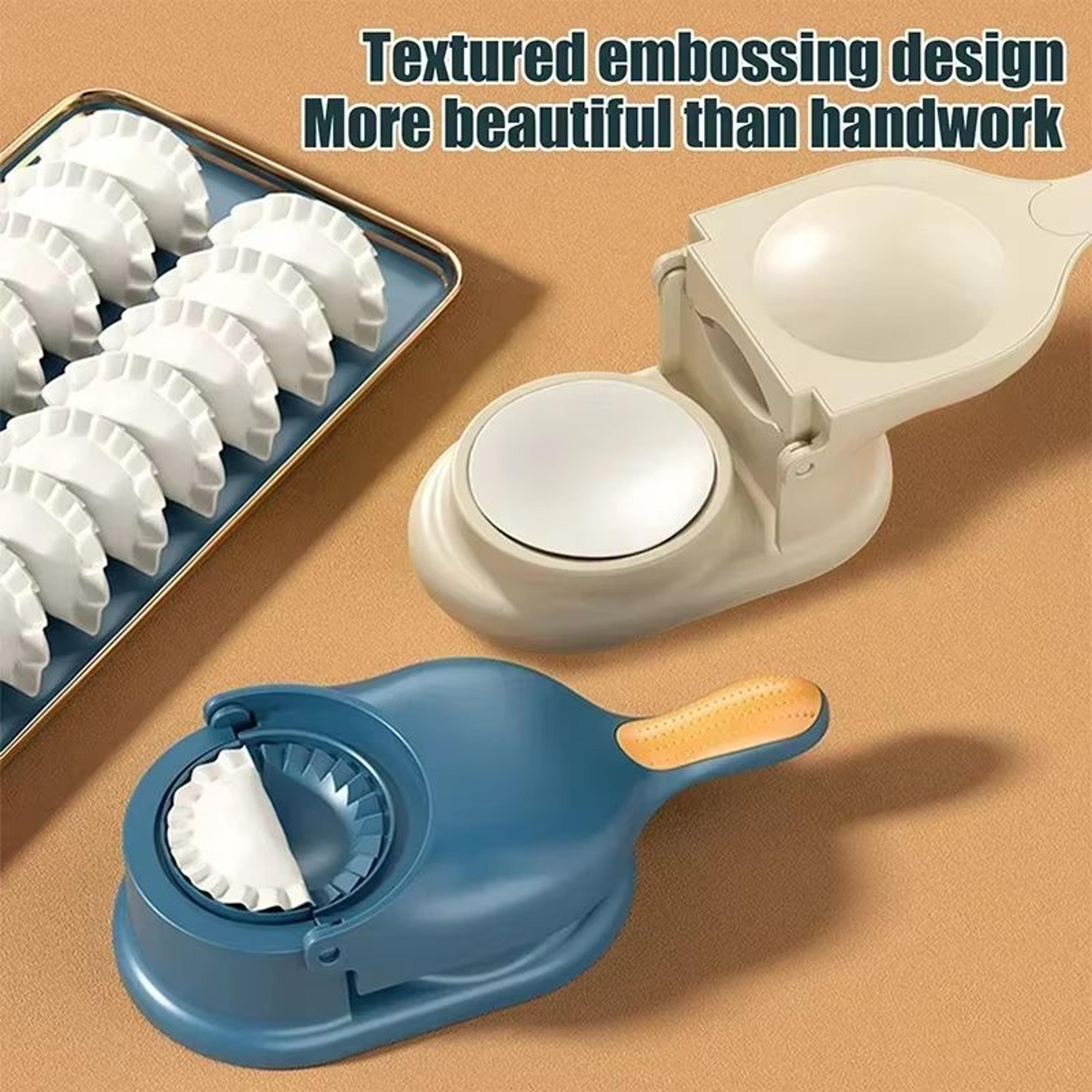 2in1 Dumpling Maker And Dough Pressing Tool For Home Cooking 3