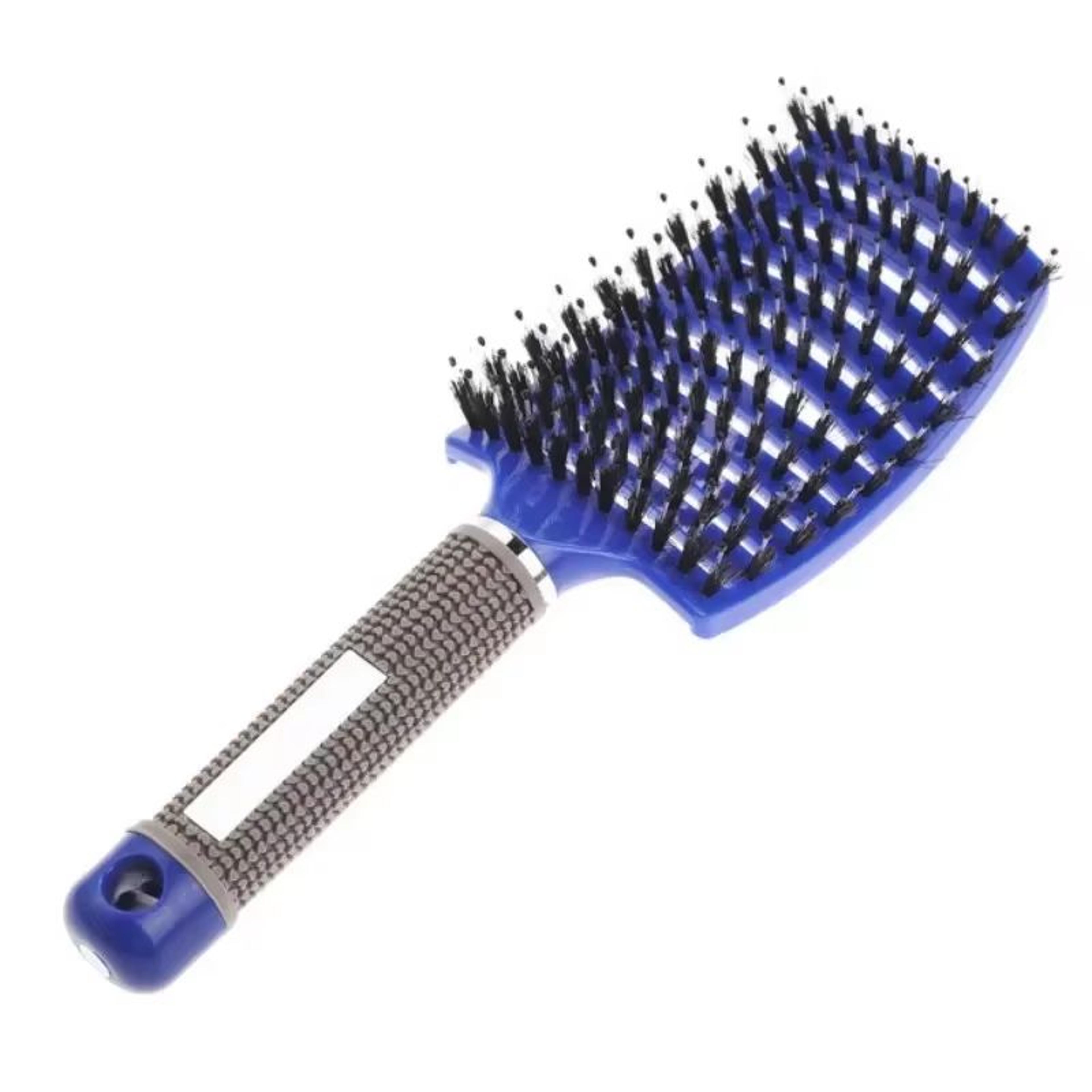 Nylon Bristle Wet  Curly Hair Detangling Brush 10