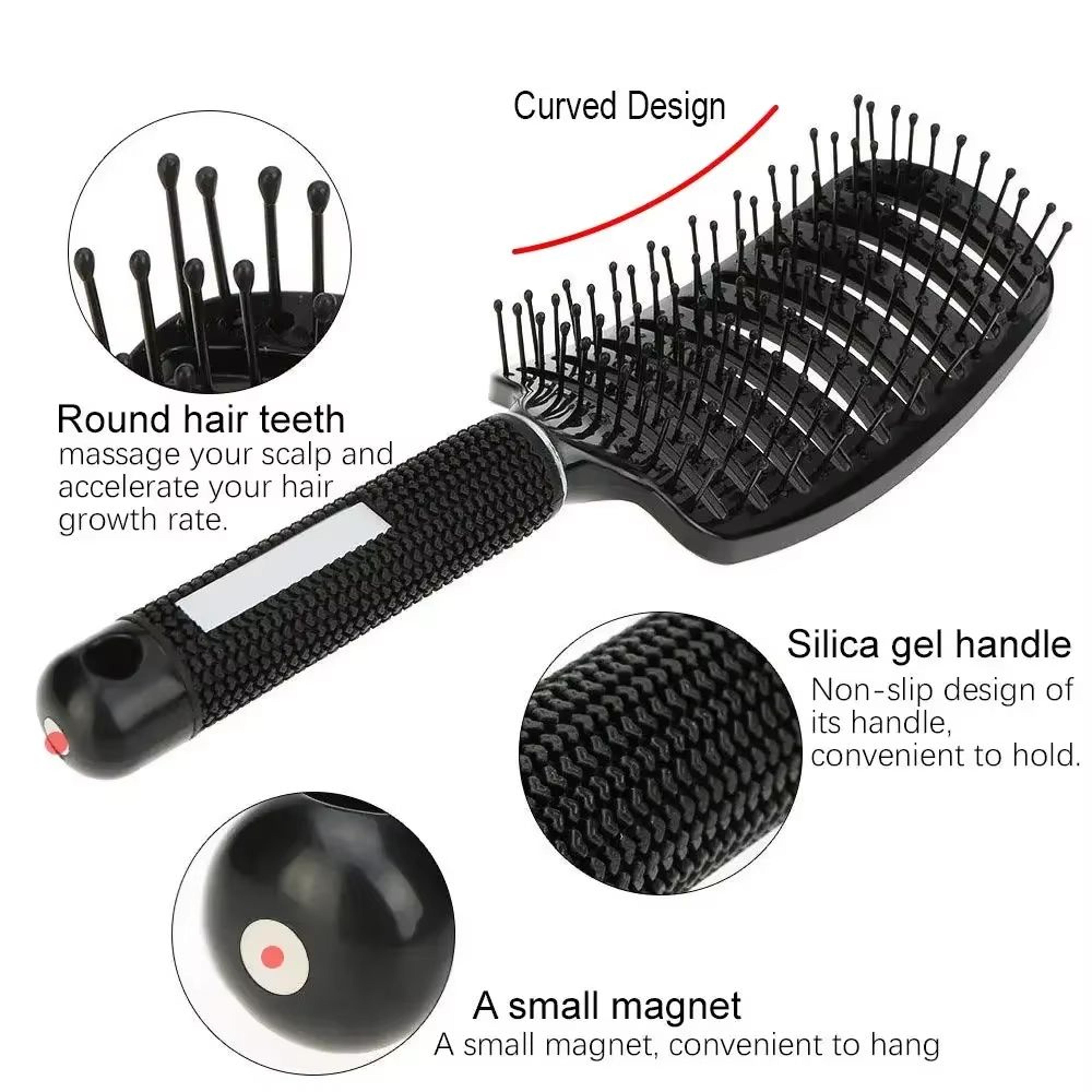 Gentle Glide Detangling Massage Hair Brush 1