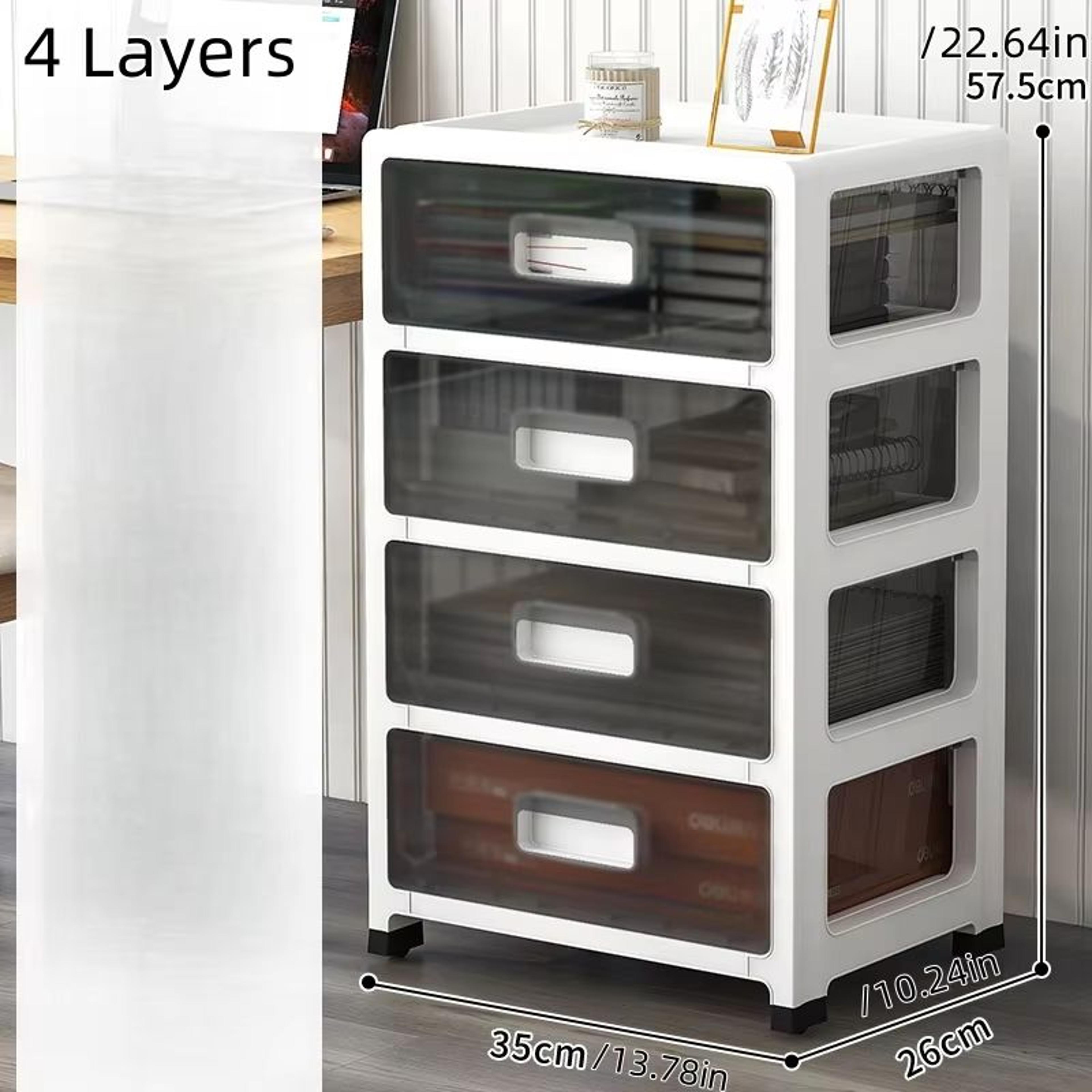36 Tier Large Capacity Storage Cabinet Space Saving Organizer For Living Room Bedroom And Study 22