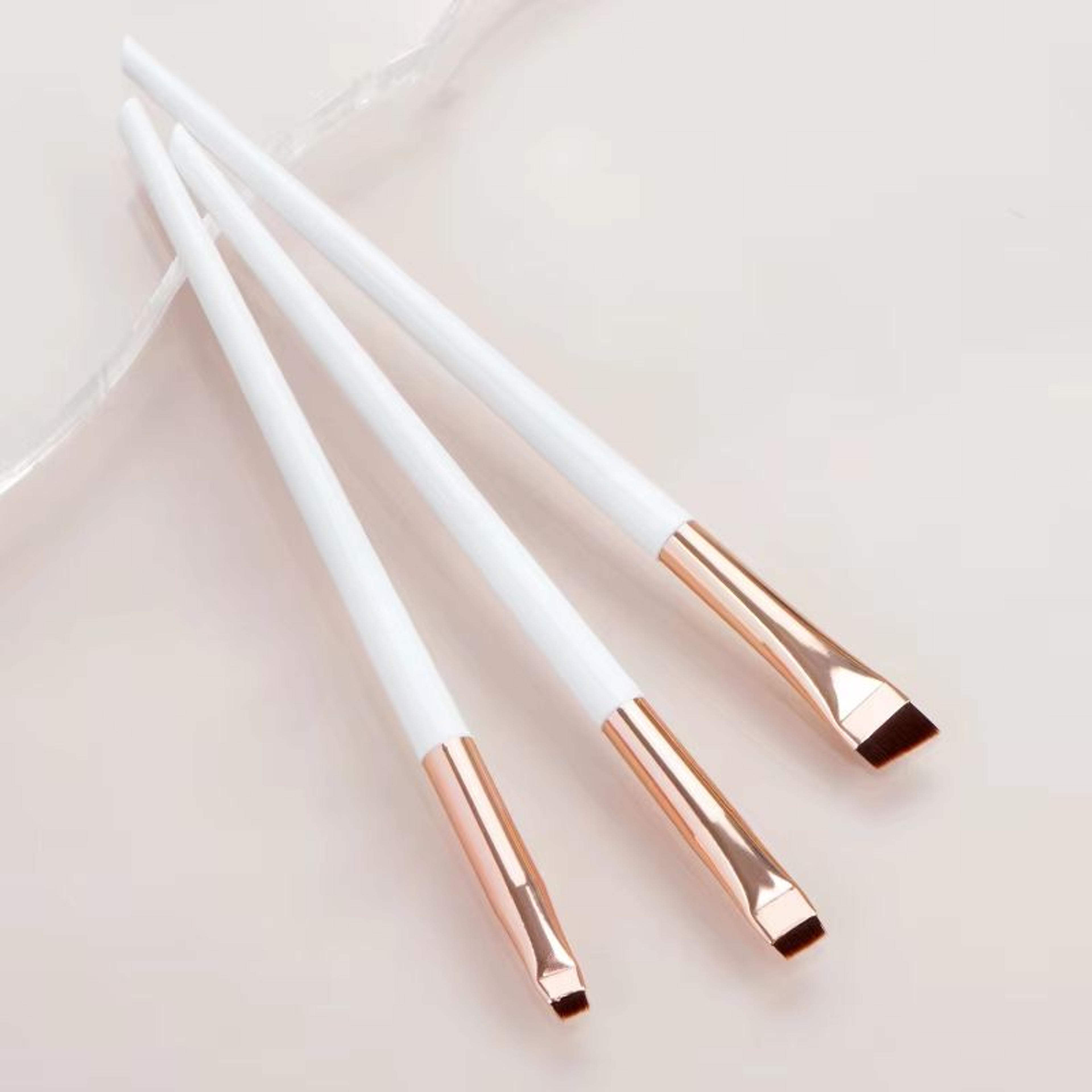 Karsyngirl Flat Fine Eyeliner And Eyebrow Brush Set 8