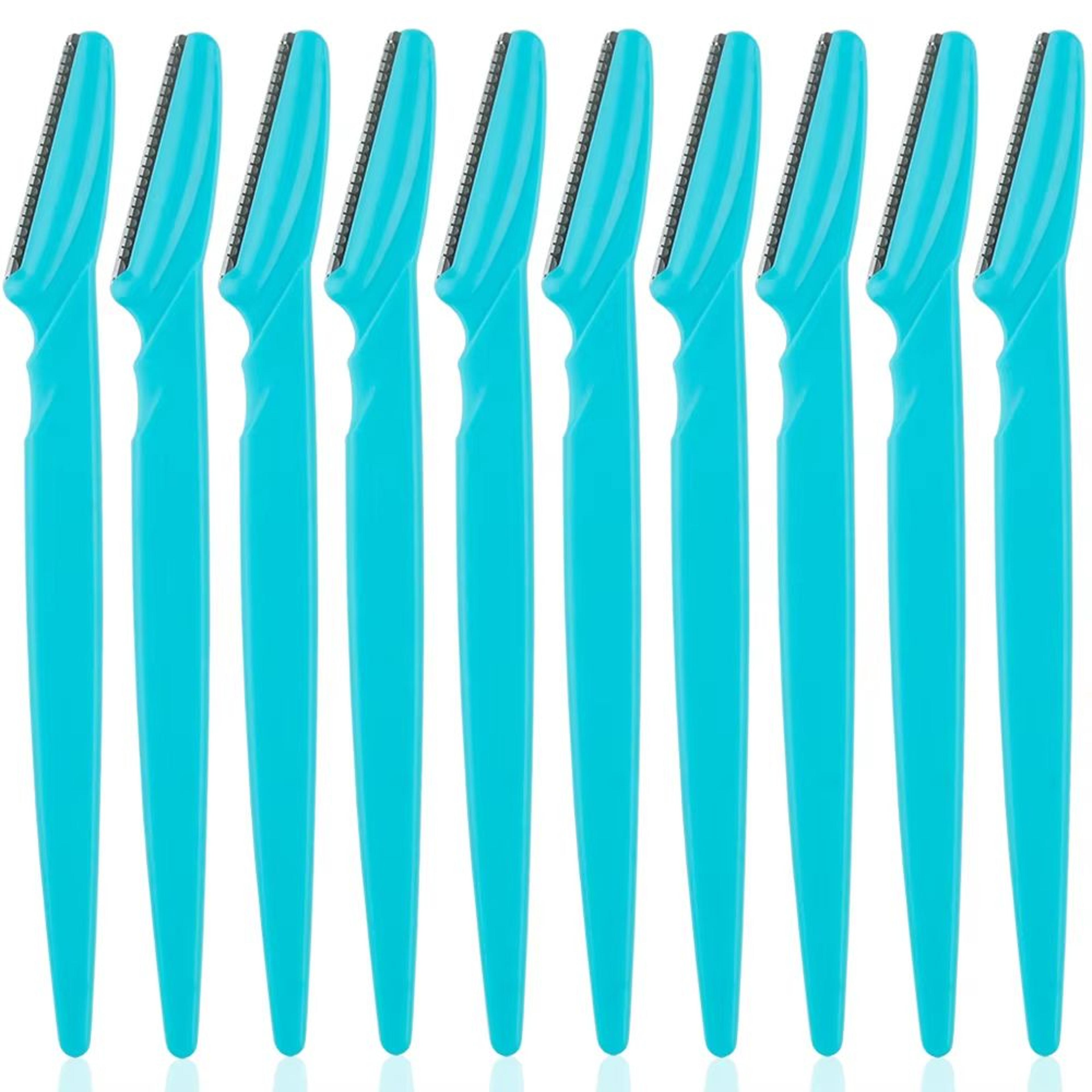 Karsyngirl 3410 Pcs Eyebrow Trimmer Blade Shaver Portable Face Razor Set Facial Hair Remover And Br 13