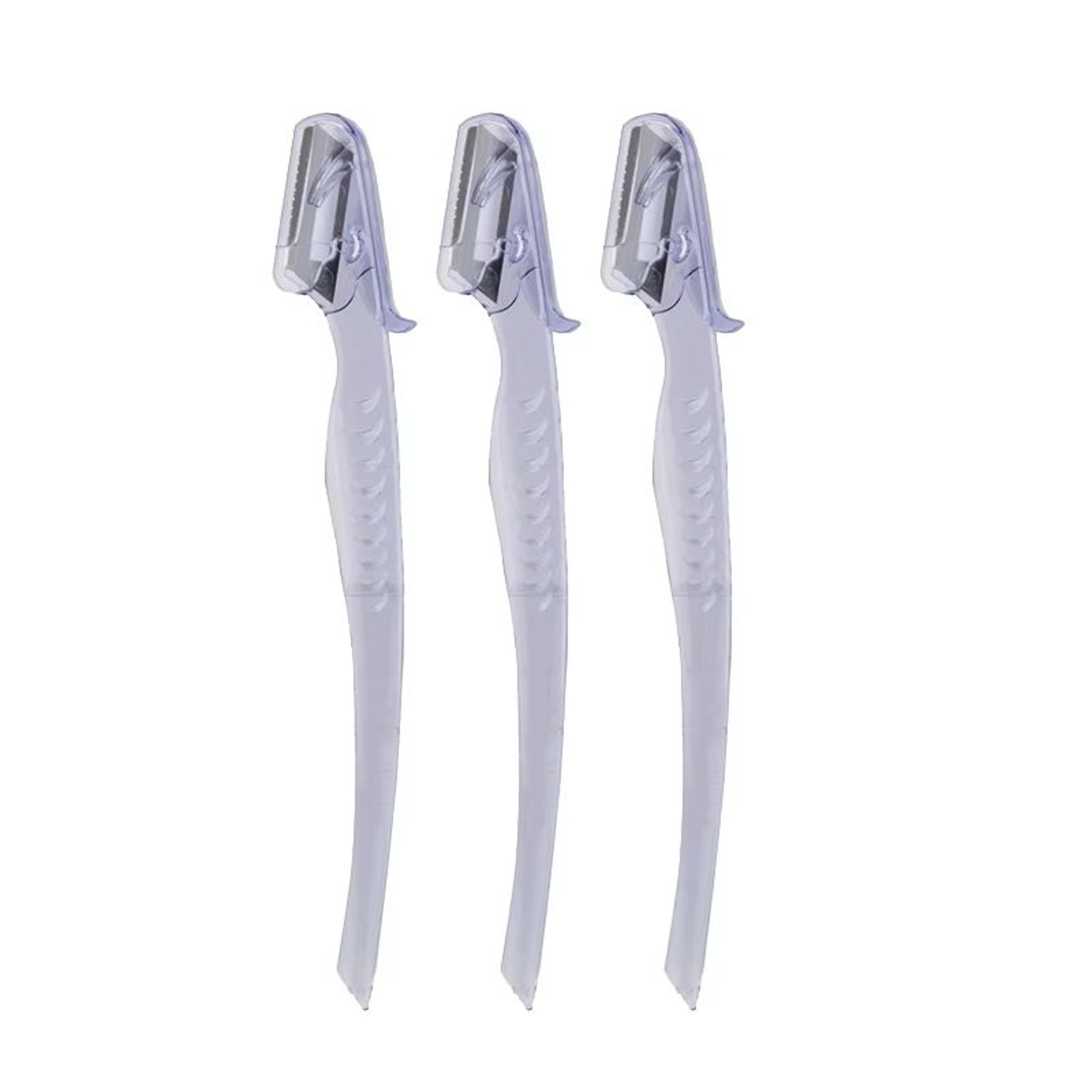Karsyngirl 38 Pcs Colorful Eyebrow Trimmer Blade Shaver Set For Face Hair Removal 22