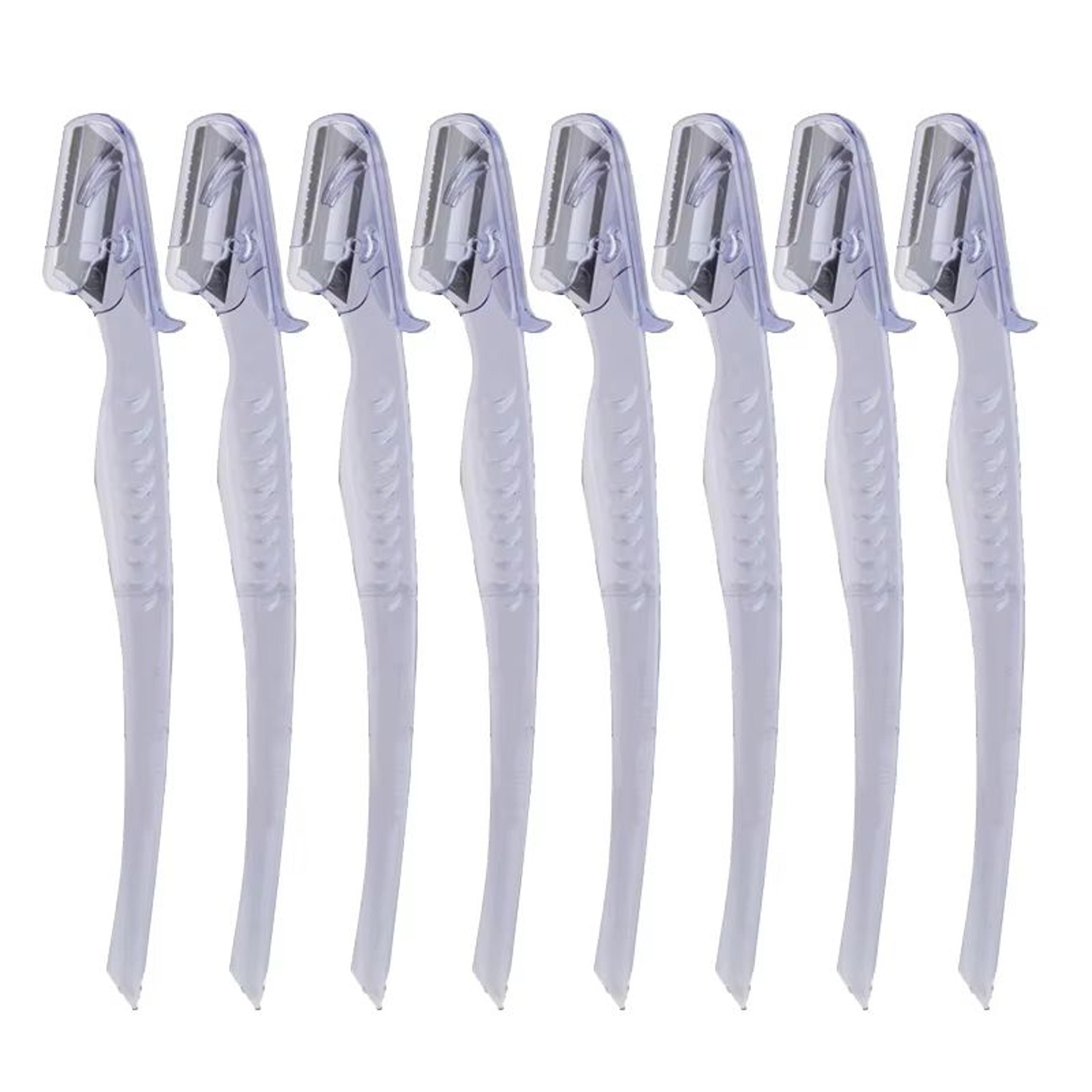 Karsyngirl 38 Pcs Colorful Eyebrow Trimmer Blade Shaver Set For Face Hair Removal 25