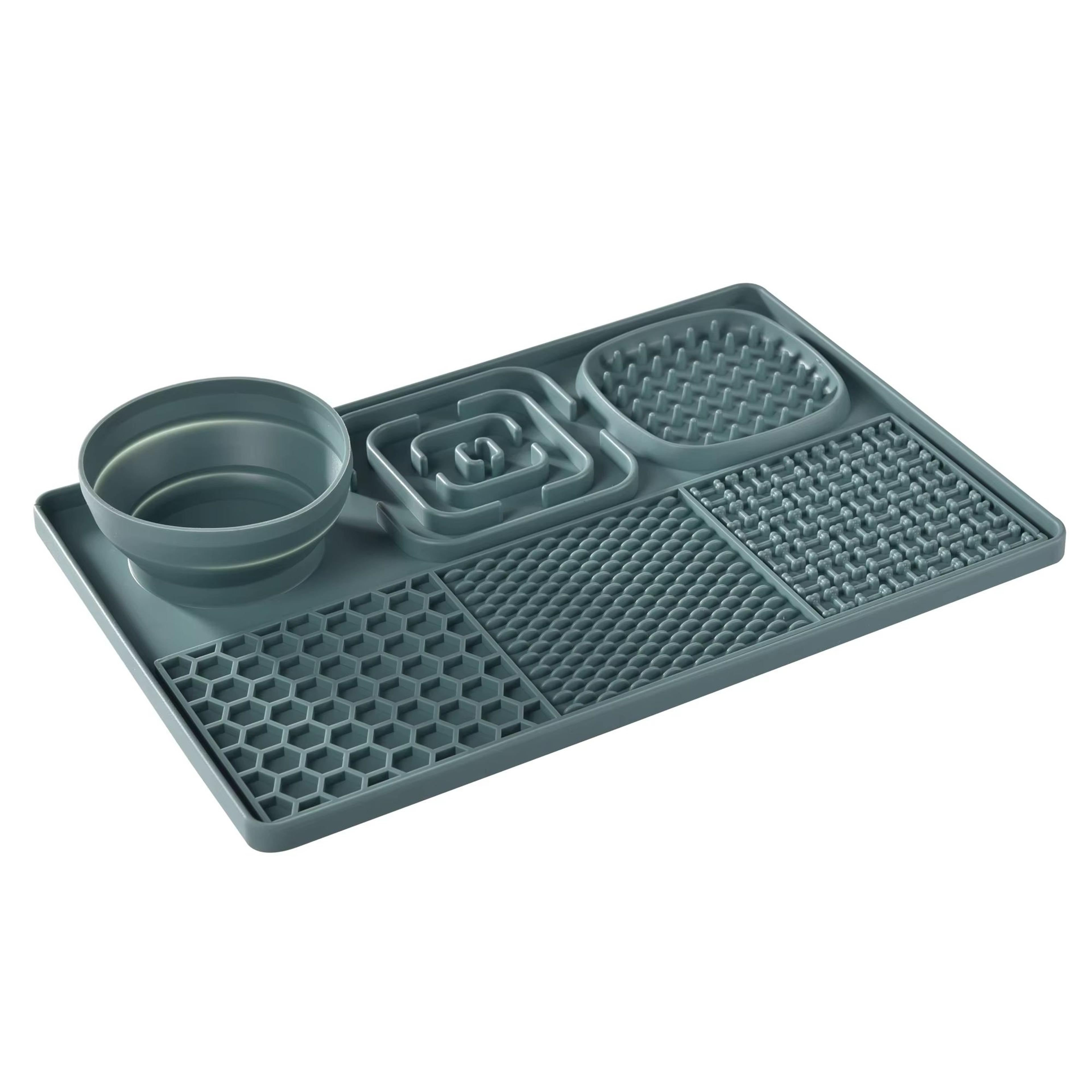 Silicone Dog Licking Pad  Suction Cup Slow Feeder  BPAFree Pet Feeder Mat 6