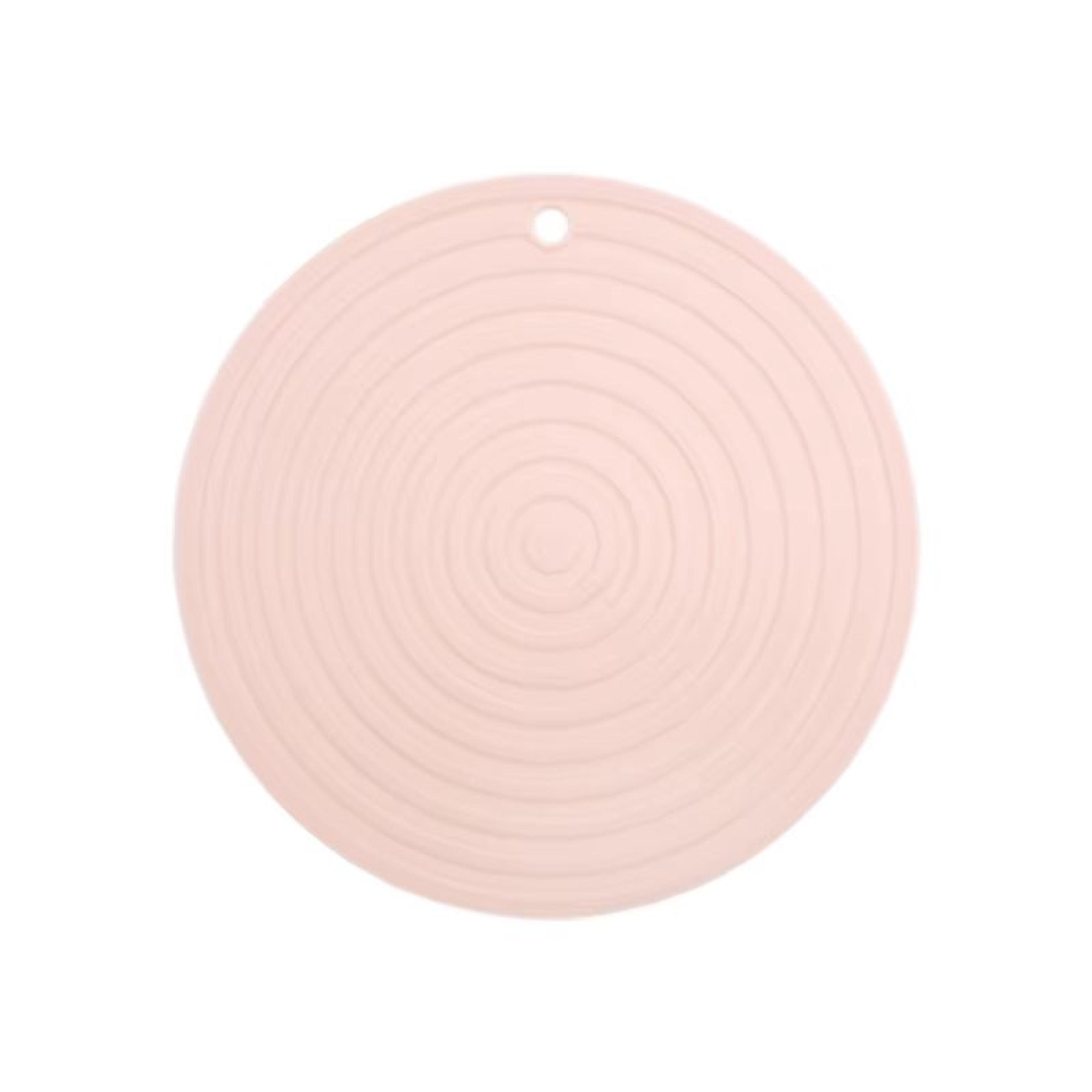 Circular Silicone Thermal Insulation Pad  NonSlip HeatResistant Dining  Table Mat 4
