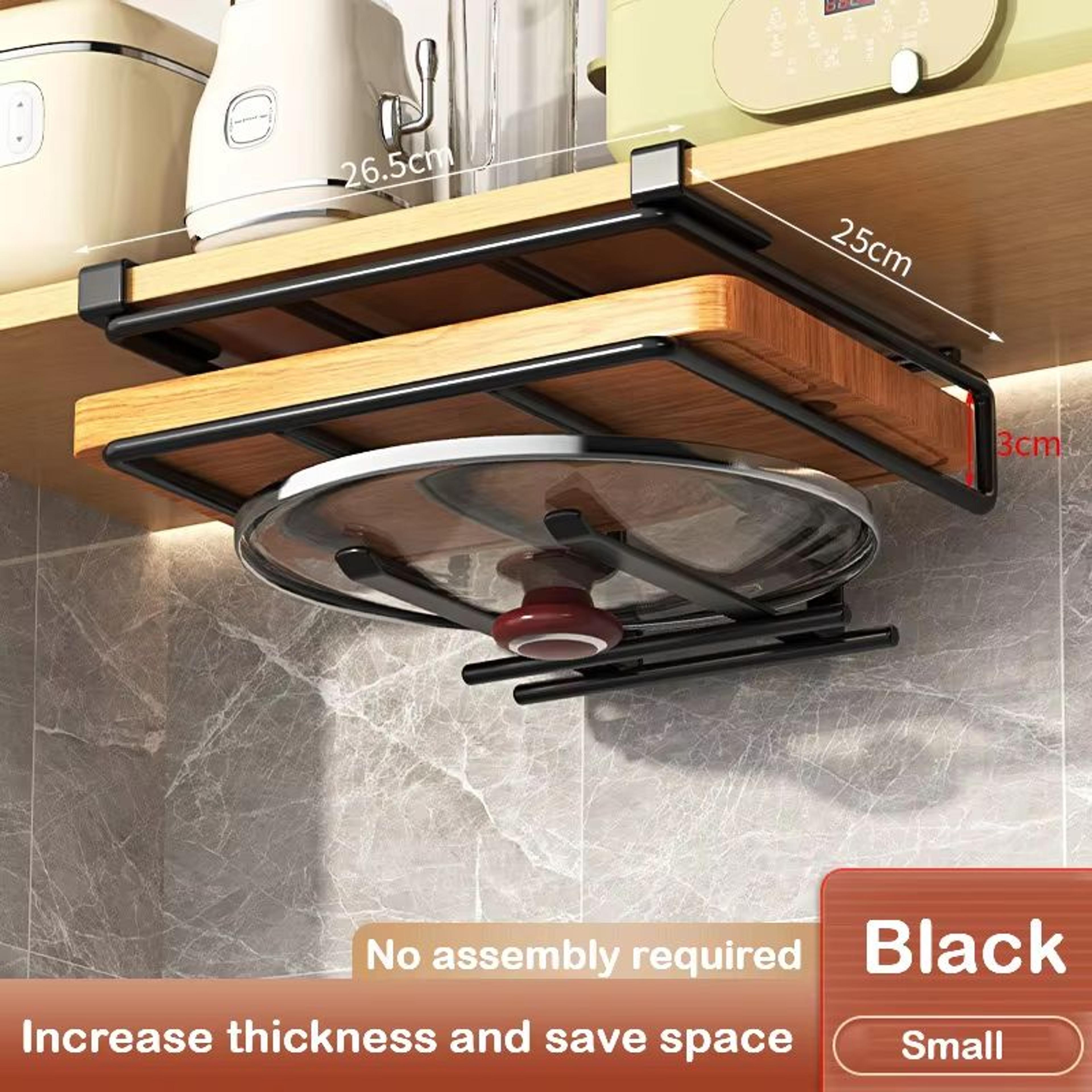 UnderCabinet Basket Storage Shelf  Cutting Board Rack For Kitchen  Home Organisers 11