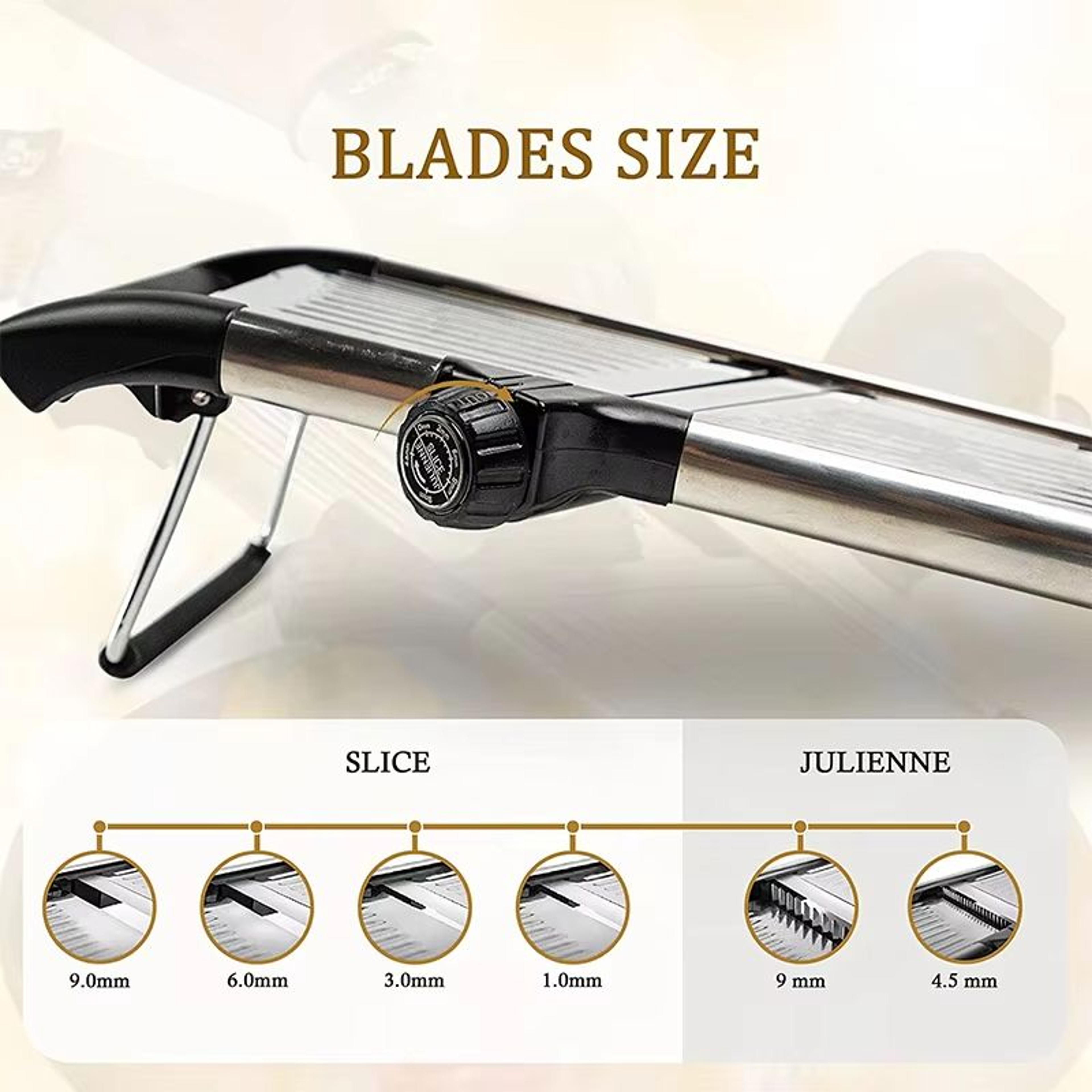 Adjustable Stainless Steel Mandoline Vegetable Slicer For Fast And Precise Food Prep 1