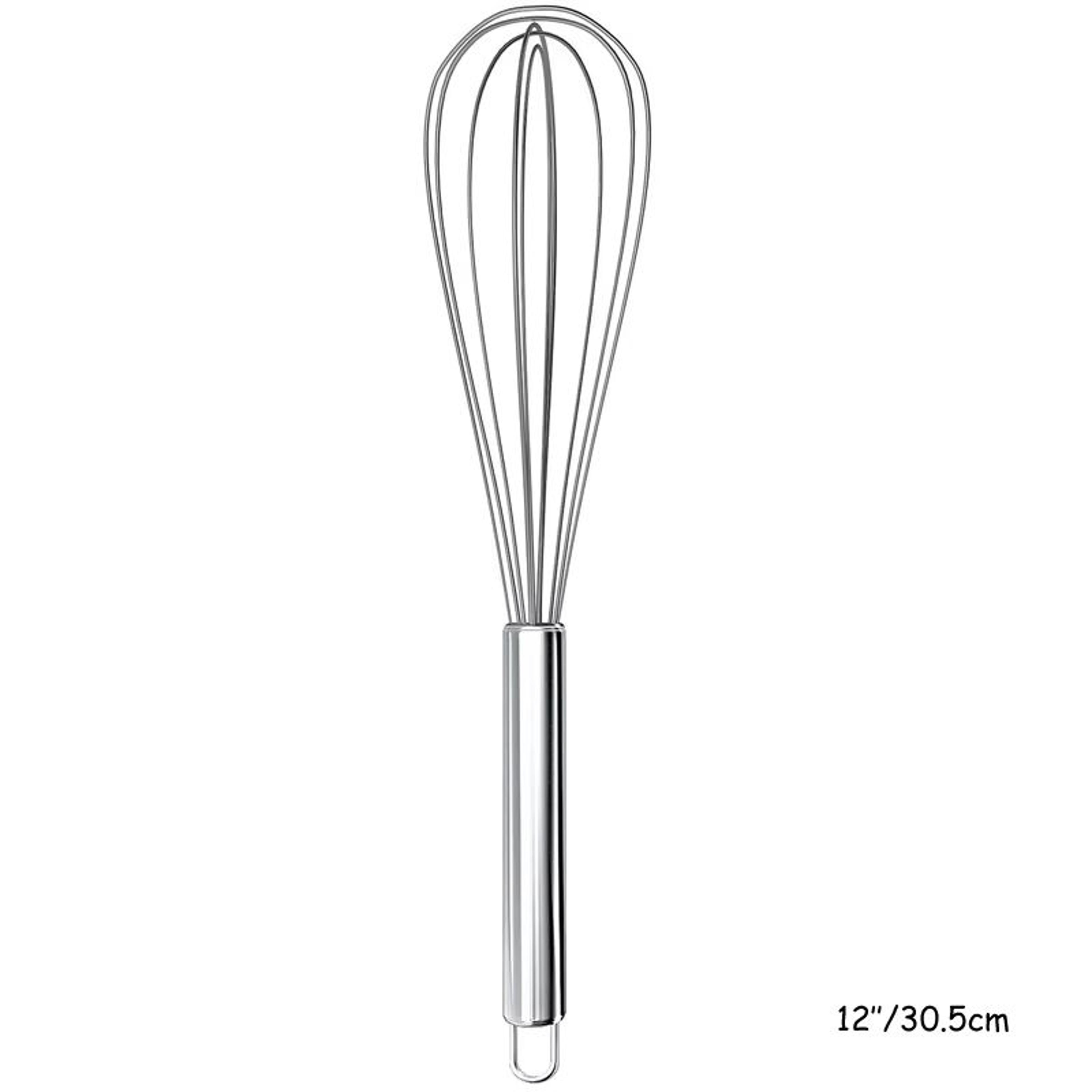 LMETJMA Stainless Steel Balloon Egg Whisk For Smooth Mixing And Baking Prep 7