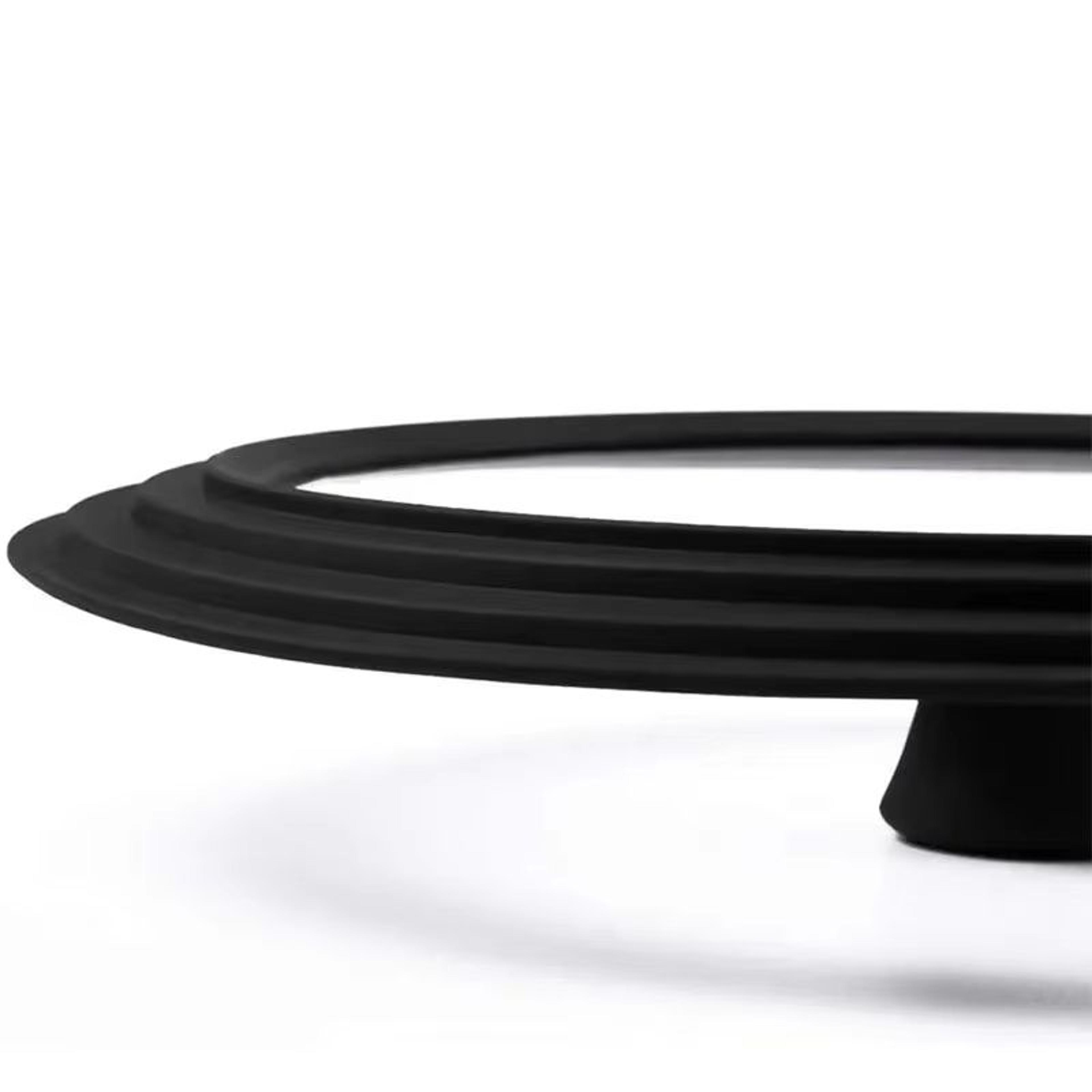 Multi Size Universal Tempered Glass Lid With Silicone Rim For Pots And Pans 3