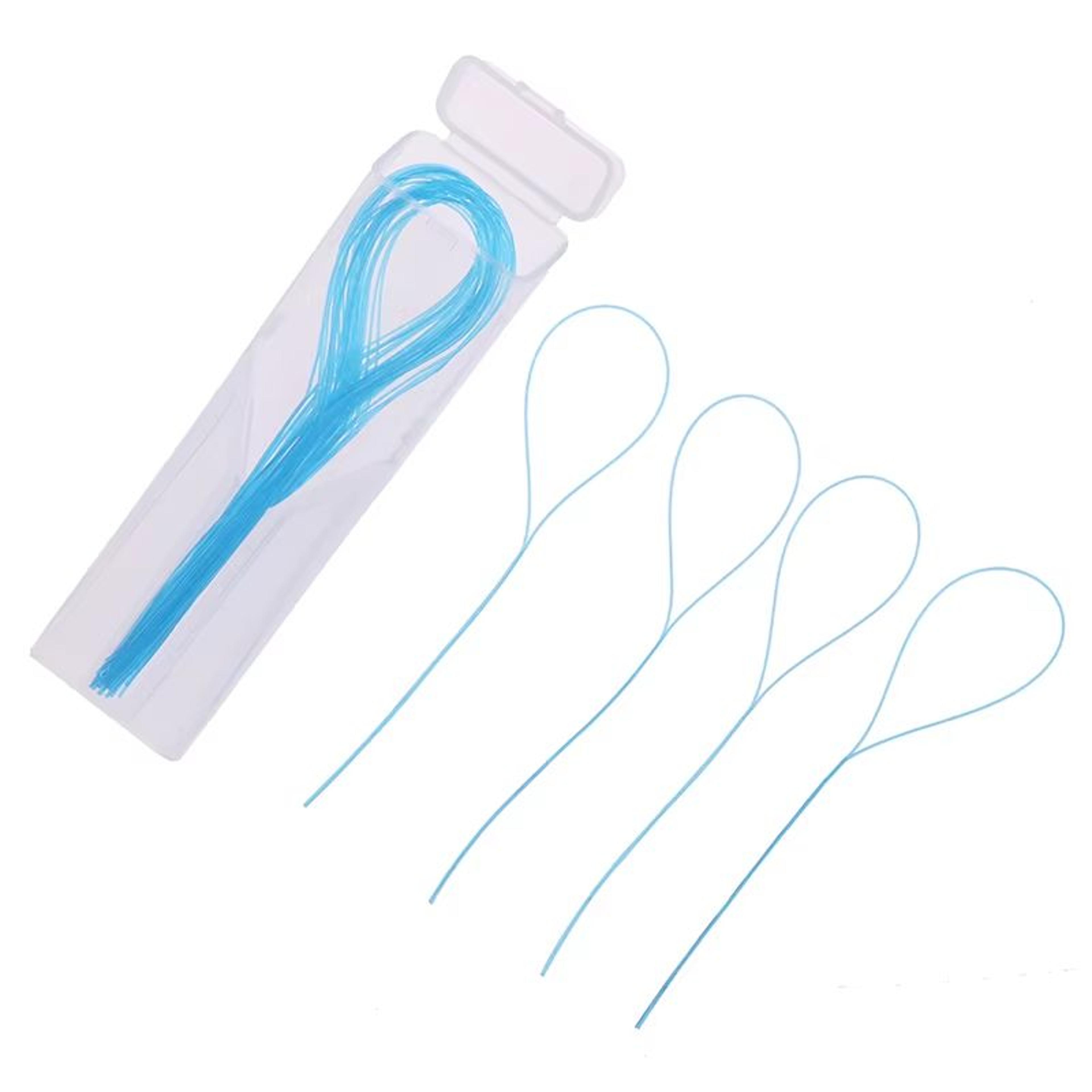 35 Piece Dental Floss Threaders Set Orthodontic Braces Wire Needle Holders For Easy Cleaning 4