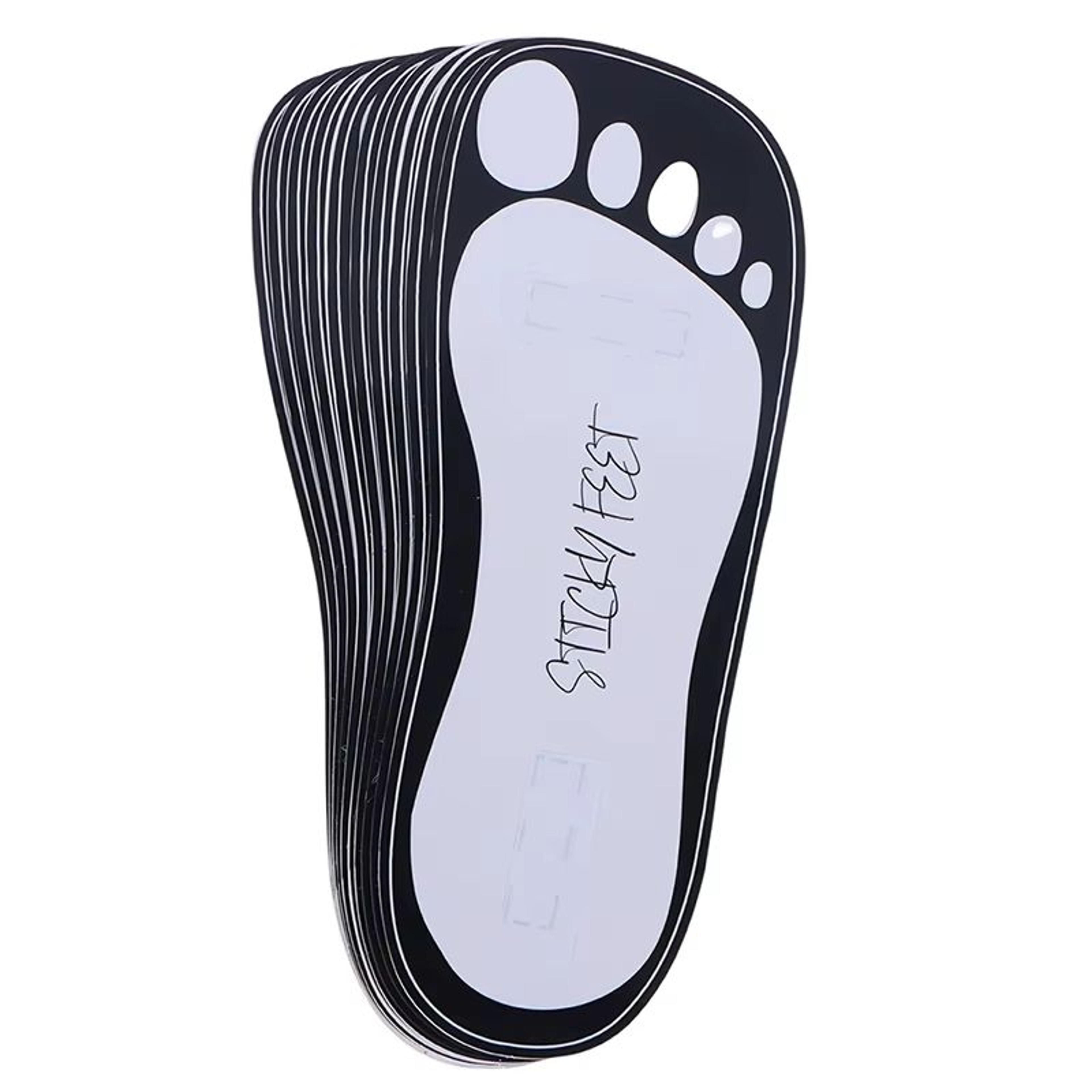 20 Piece Disposable Tanning Feet Pads Sticky Foot Protectors For Spray Tan And Self Tanning 3