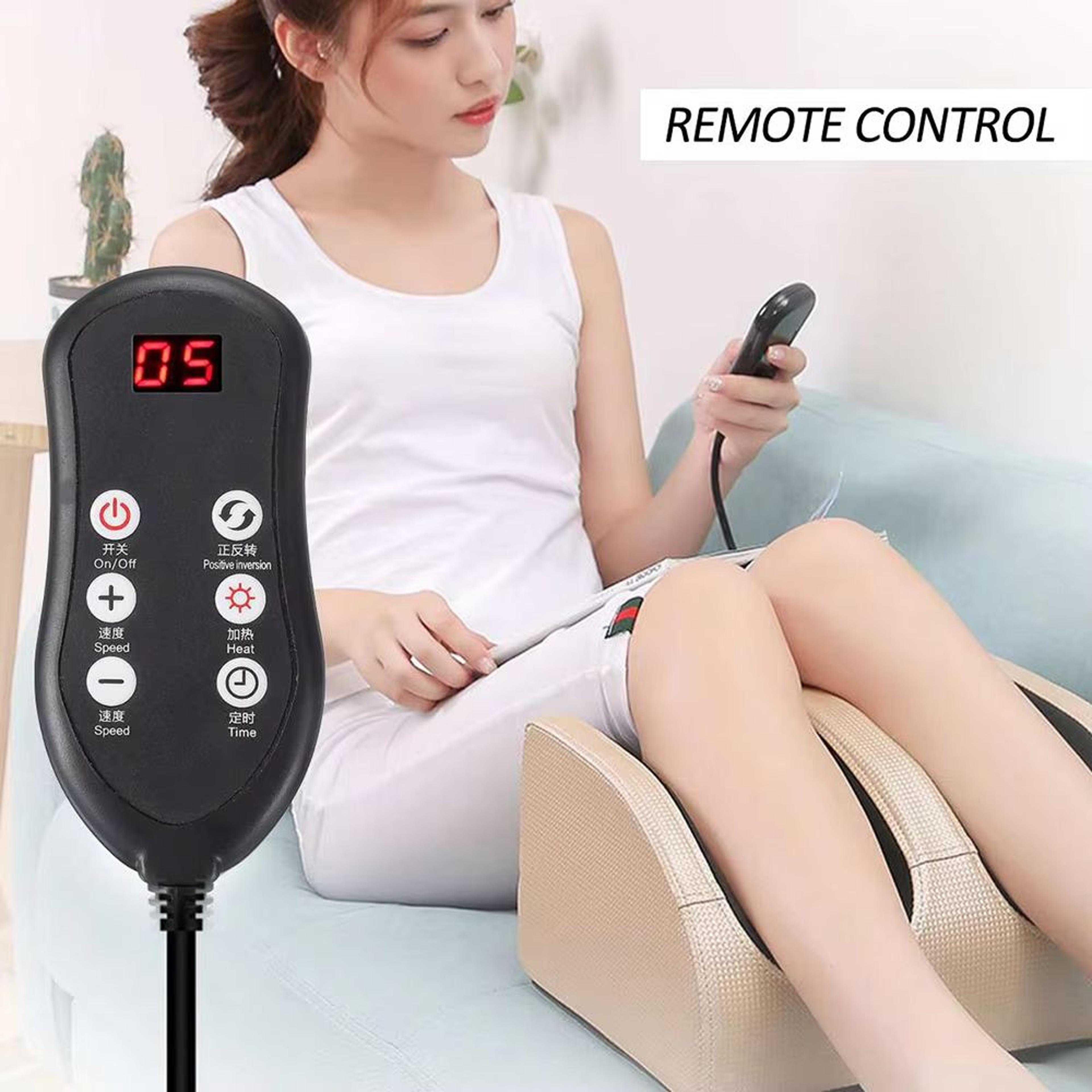 Electric Foot Massager With Heat Shiatsu Kneading Roller Therapy For Daily Relaxation And Comfort 9
