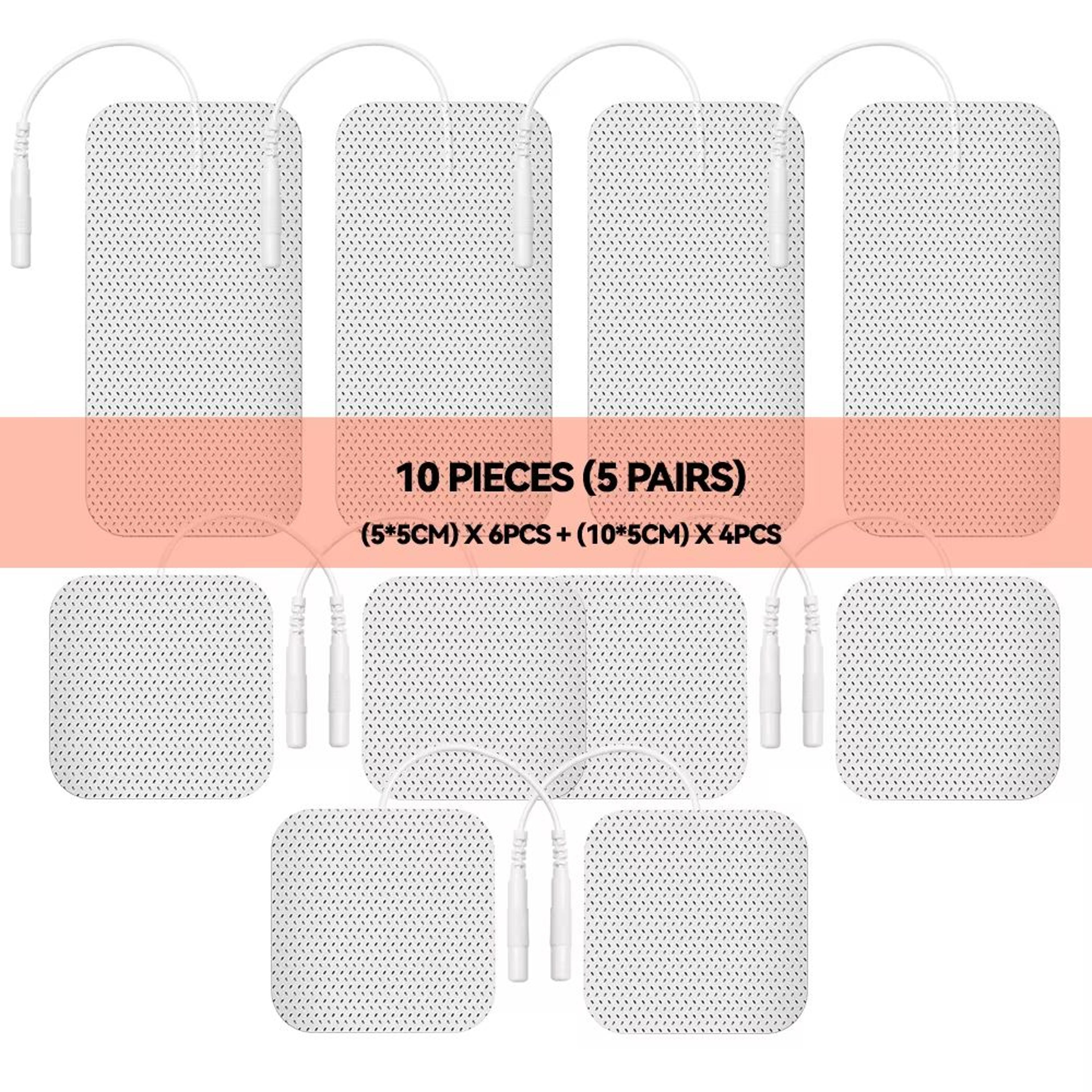 Replacement Electrode Pads For EMS TENS Muscle Stimulators Conductive Gel Therapy Patches 9