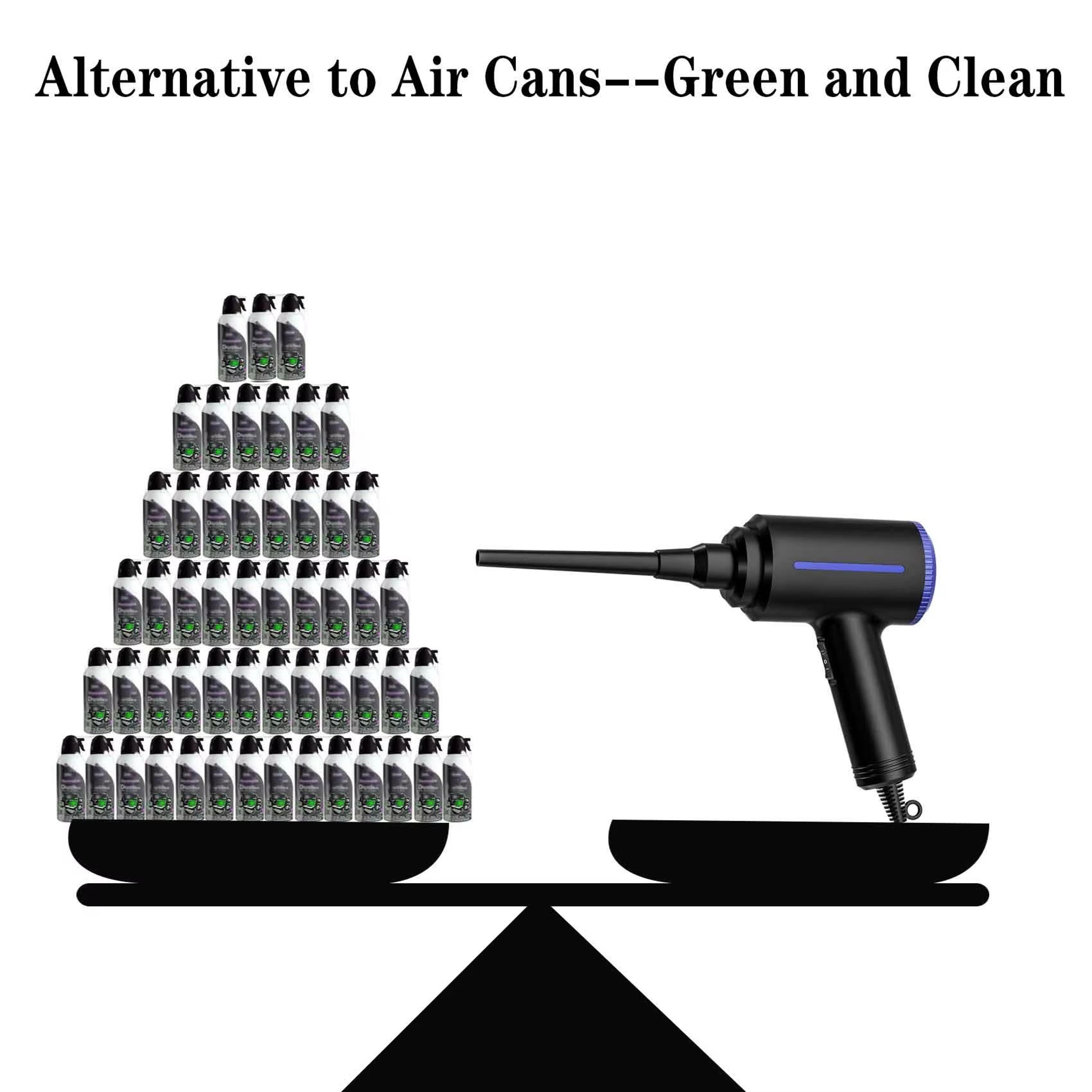 500W Electric Compressed Air Duster Blower For PC Keyboard Cleaning And Inflatable Air Pump 3