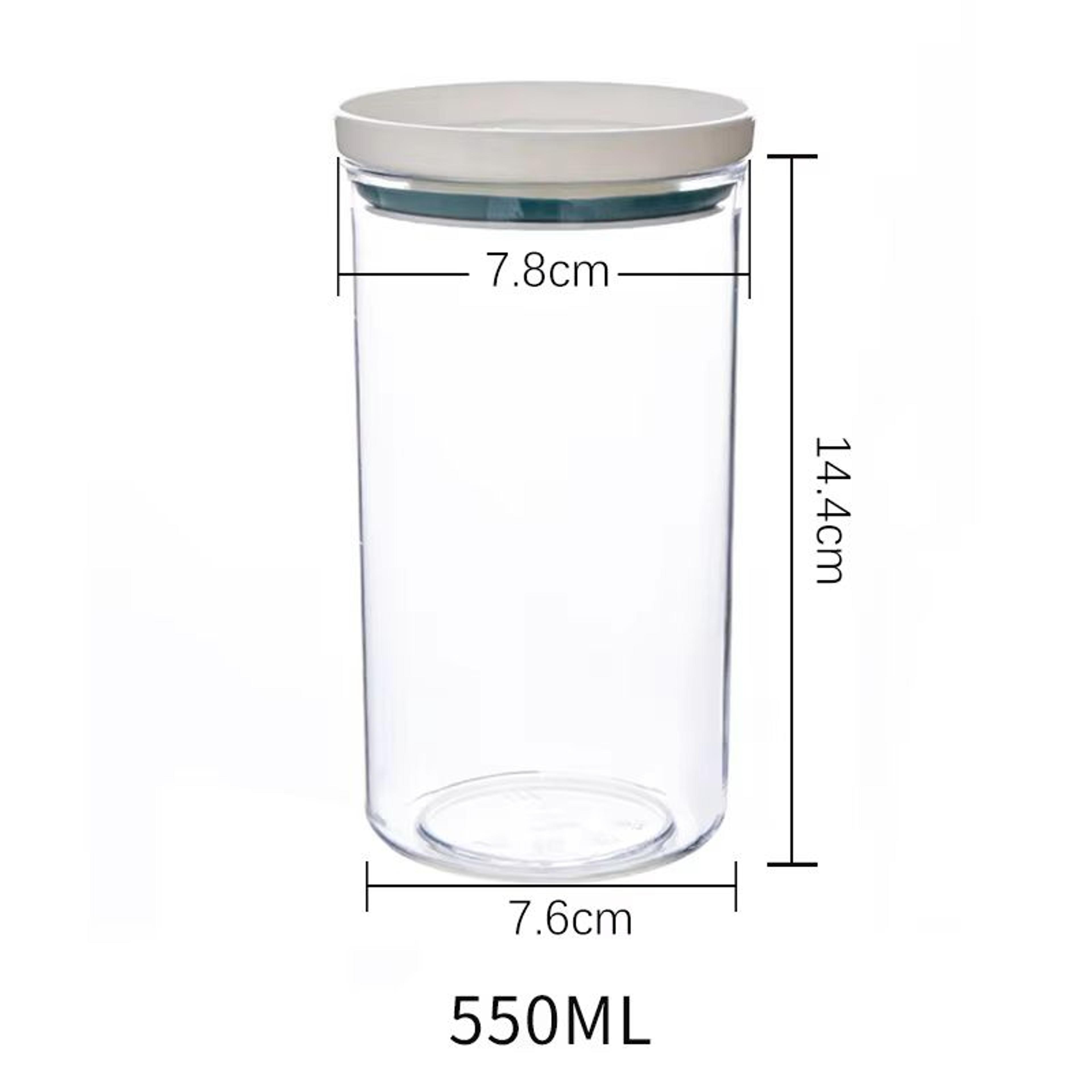 Airtight Sealed Ring Food Grade Storage Jar For Snacks And Grain Kitchen Organization 9