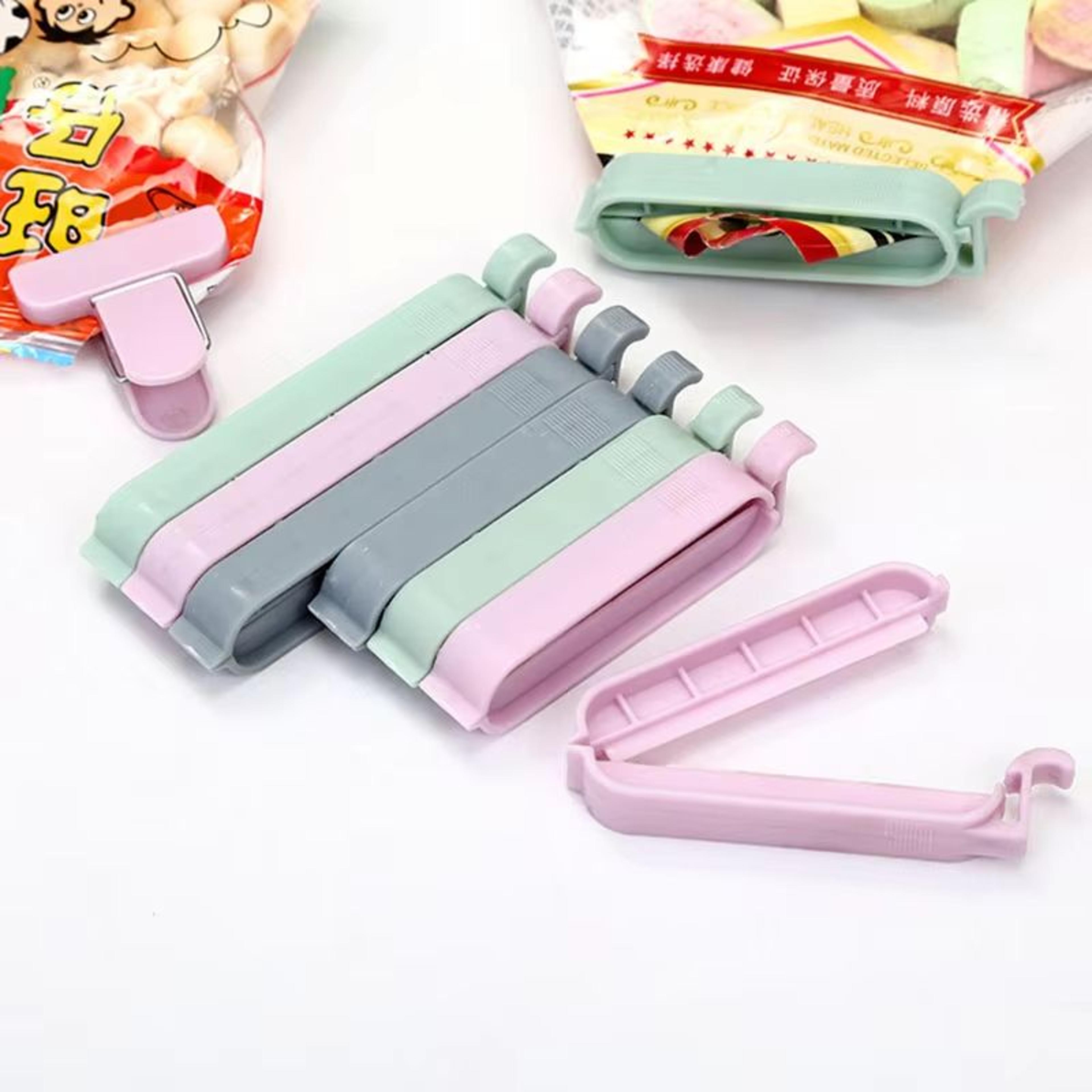 WBBOOMING Food Storage Sealing Bag Clips Set 12 Piece Kitchen Snack Sealer Clamps 1