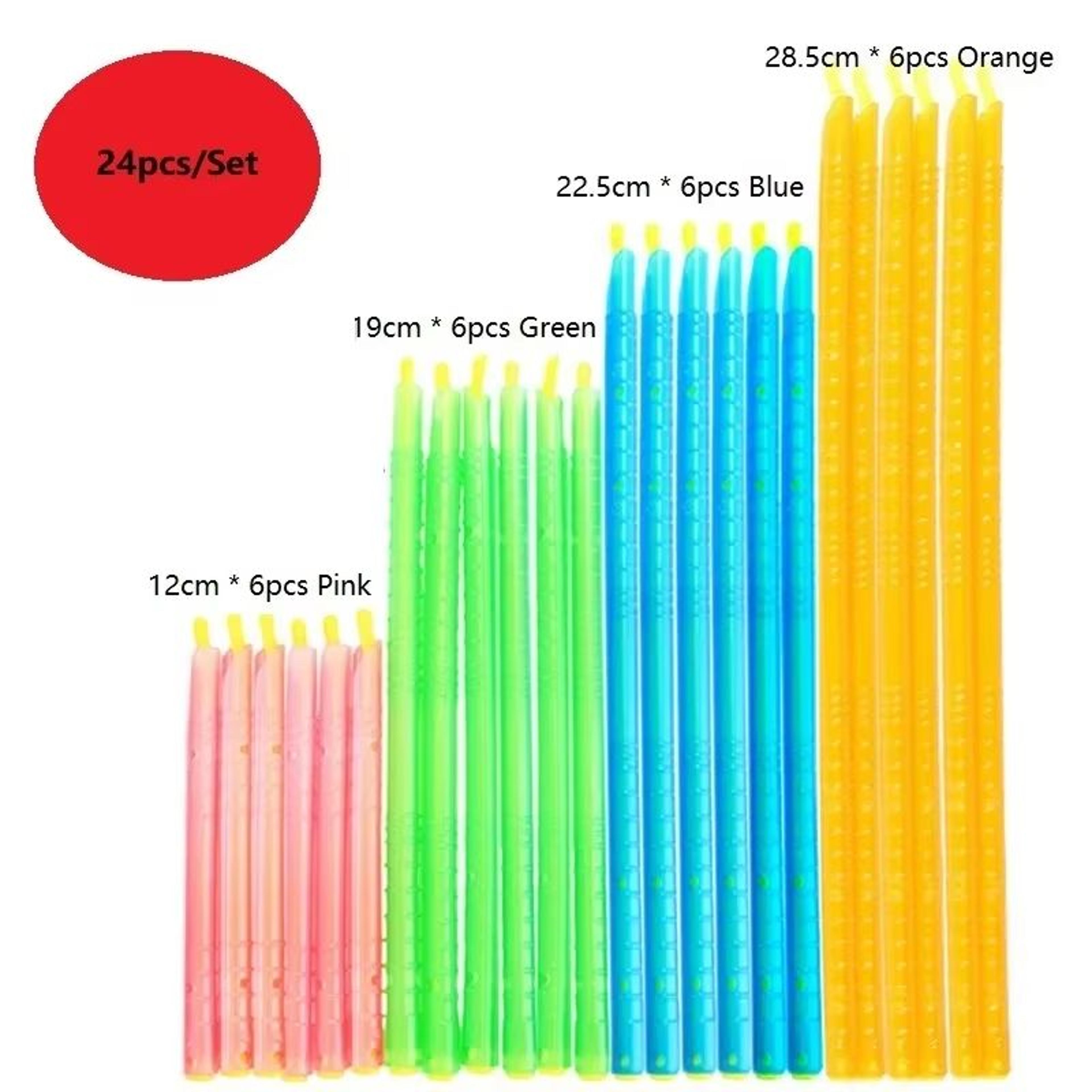 WBBOOMING Korean Style Food Bag Sealing Clips Set 24 Piece Moisture Proof Kitchen Storage Clips 6