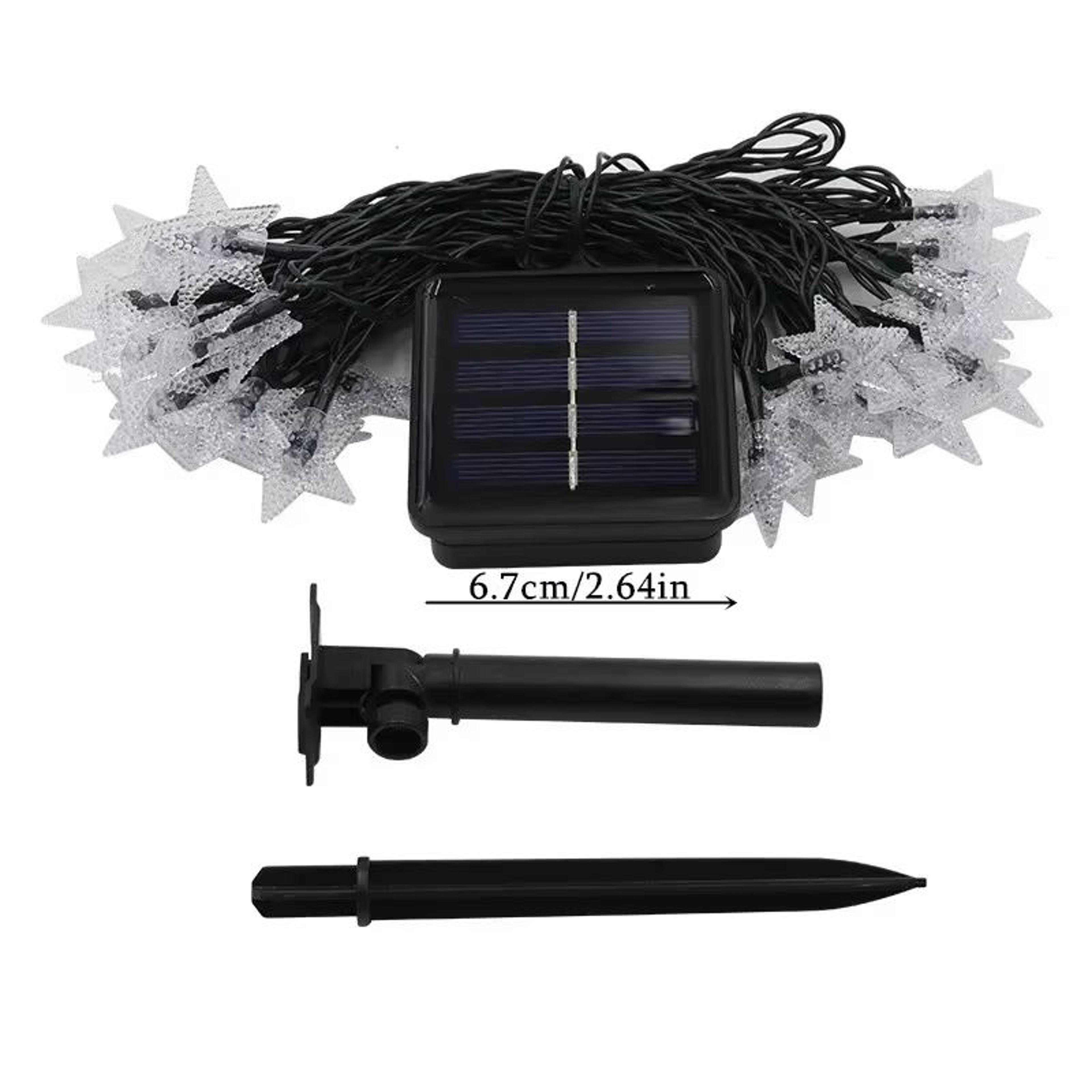 LED Solar Star Fairy String Lights Waterproof Outdoor Garden And Patio Decor 4